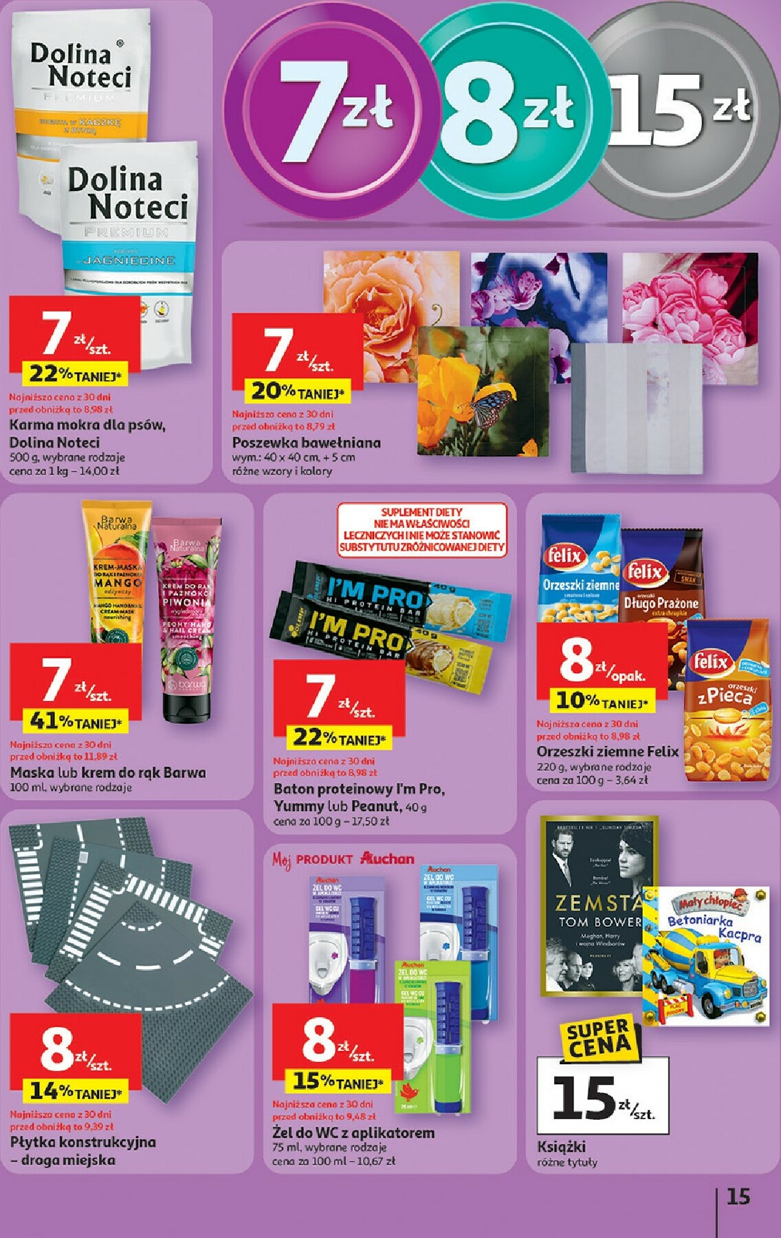 auchan - Gazetka Hipermarket Auchan - ważna od 08.01. do 14.01. - page: 15