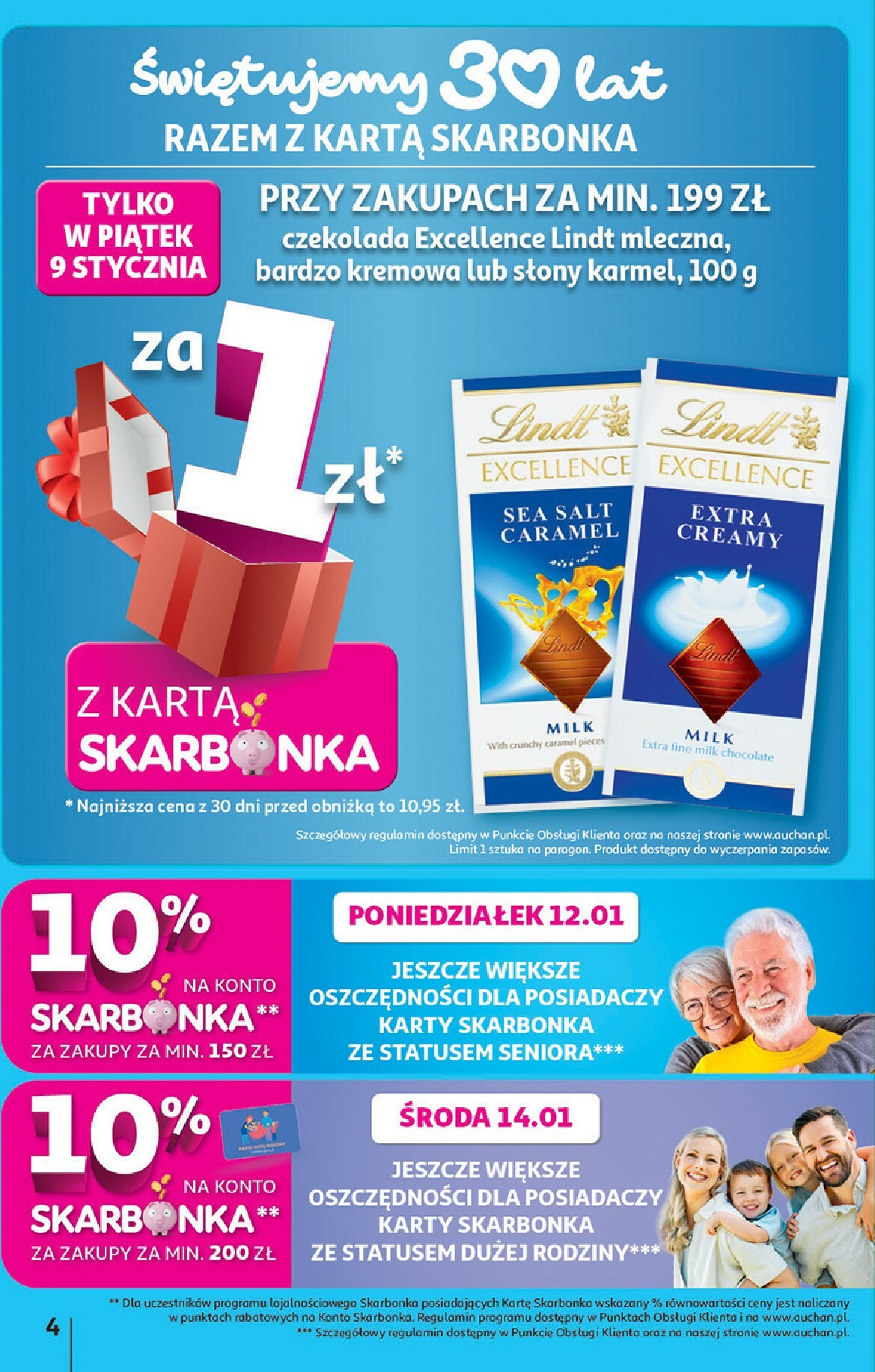 auchan - Gazetka Hipermarket Auchan - ważna od 08.01. do 14.01. - page: 4