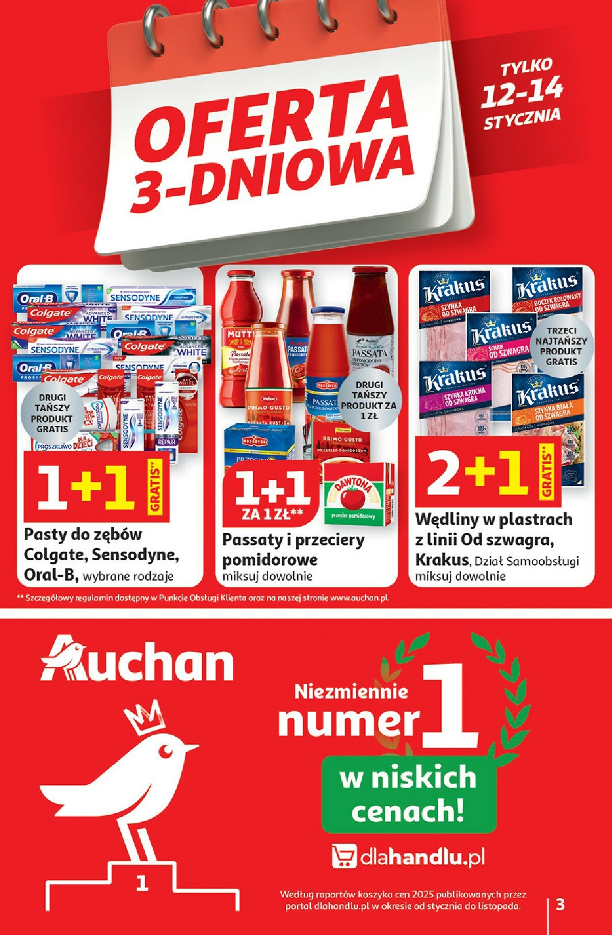 auchan - Gazetka Hipermarket Auchan - ważna od 08.01. do 14.01. - page: 3