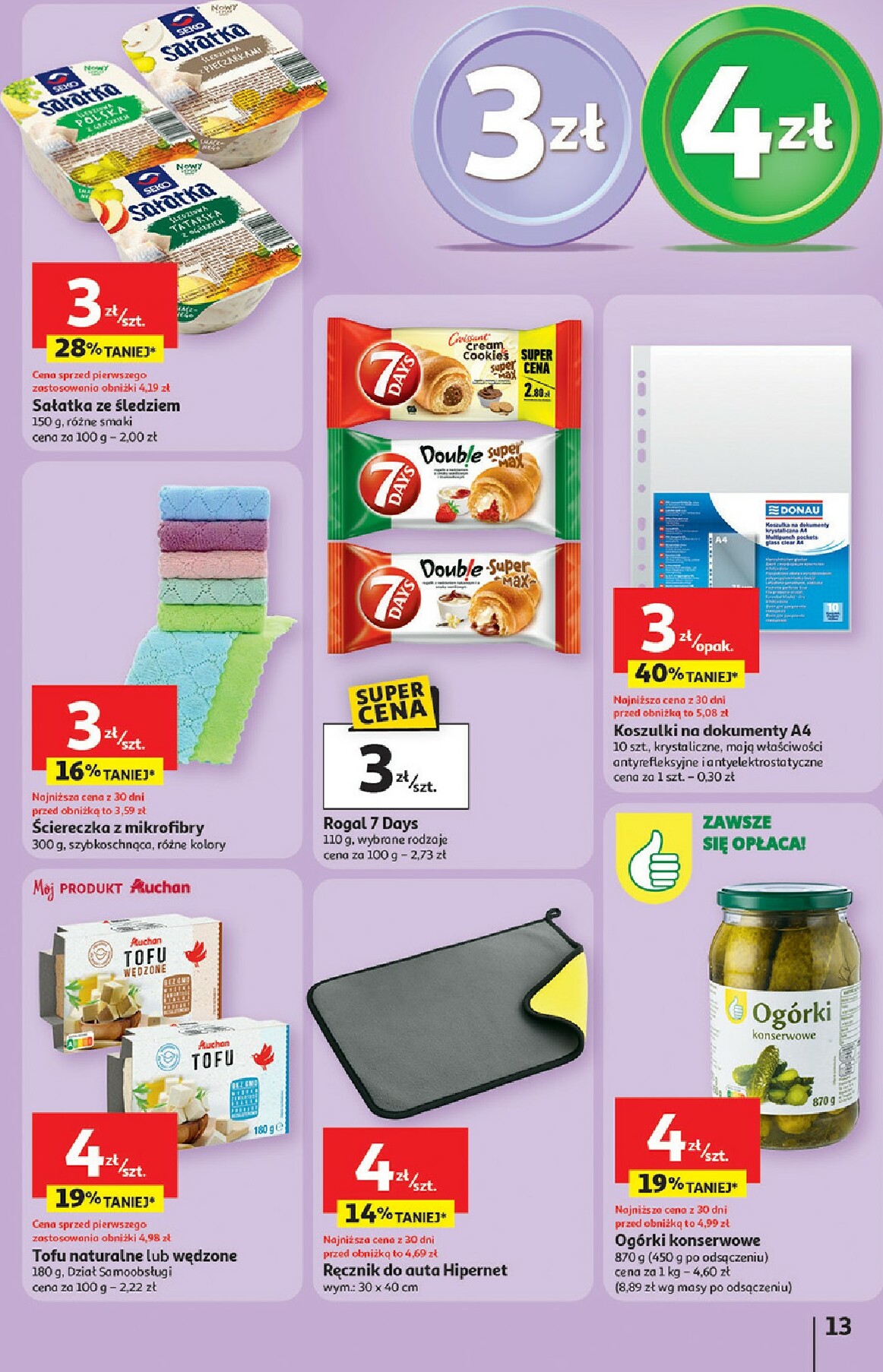 auchan - Gazetka Hipermarket Auchan - ważna od 08.01. do 14.01. - page: 13