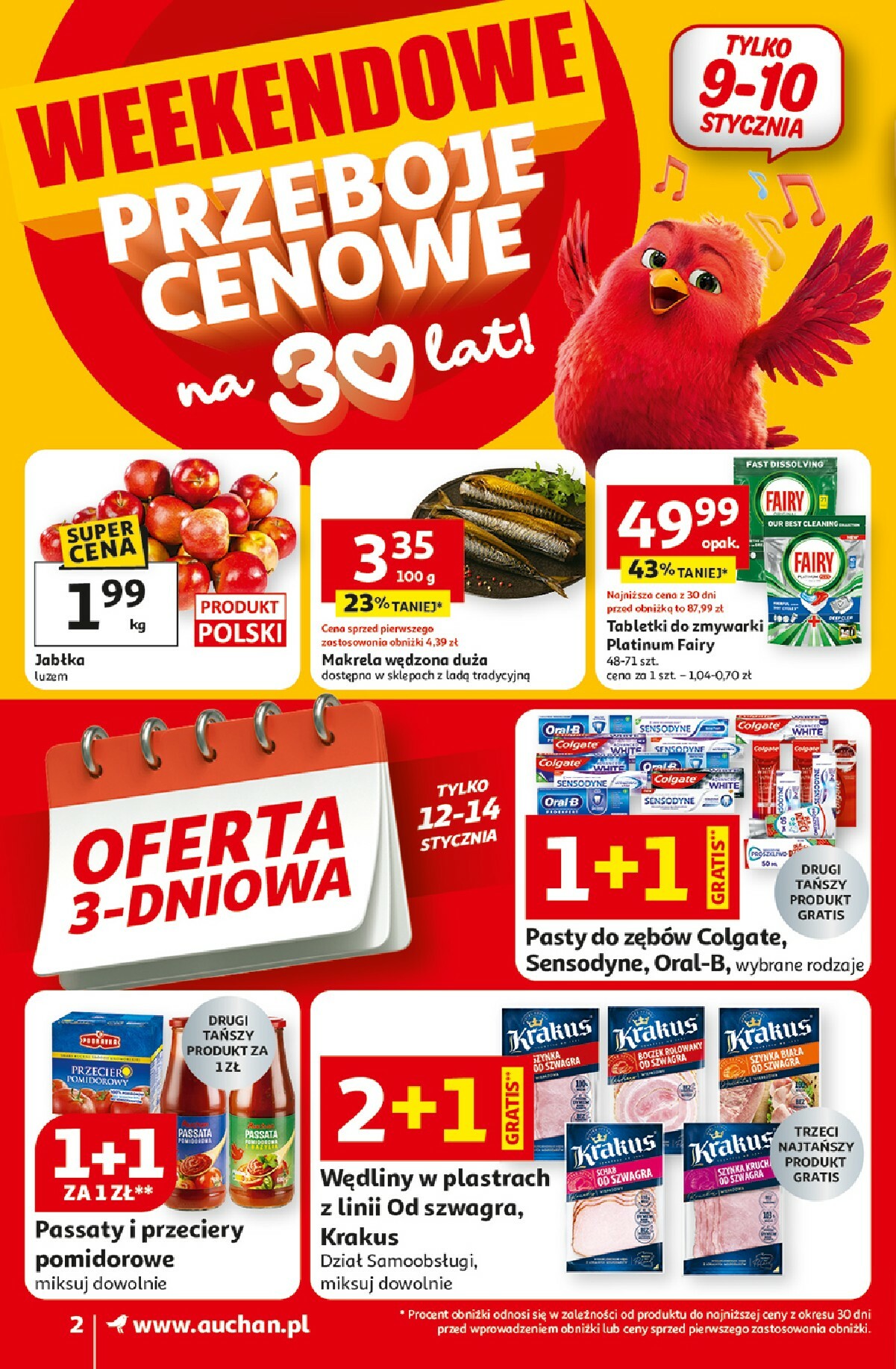 auchan - Gazetka Supermarket Auchan - ważna od 08.01. do 14.01. - page: 2