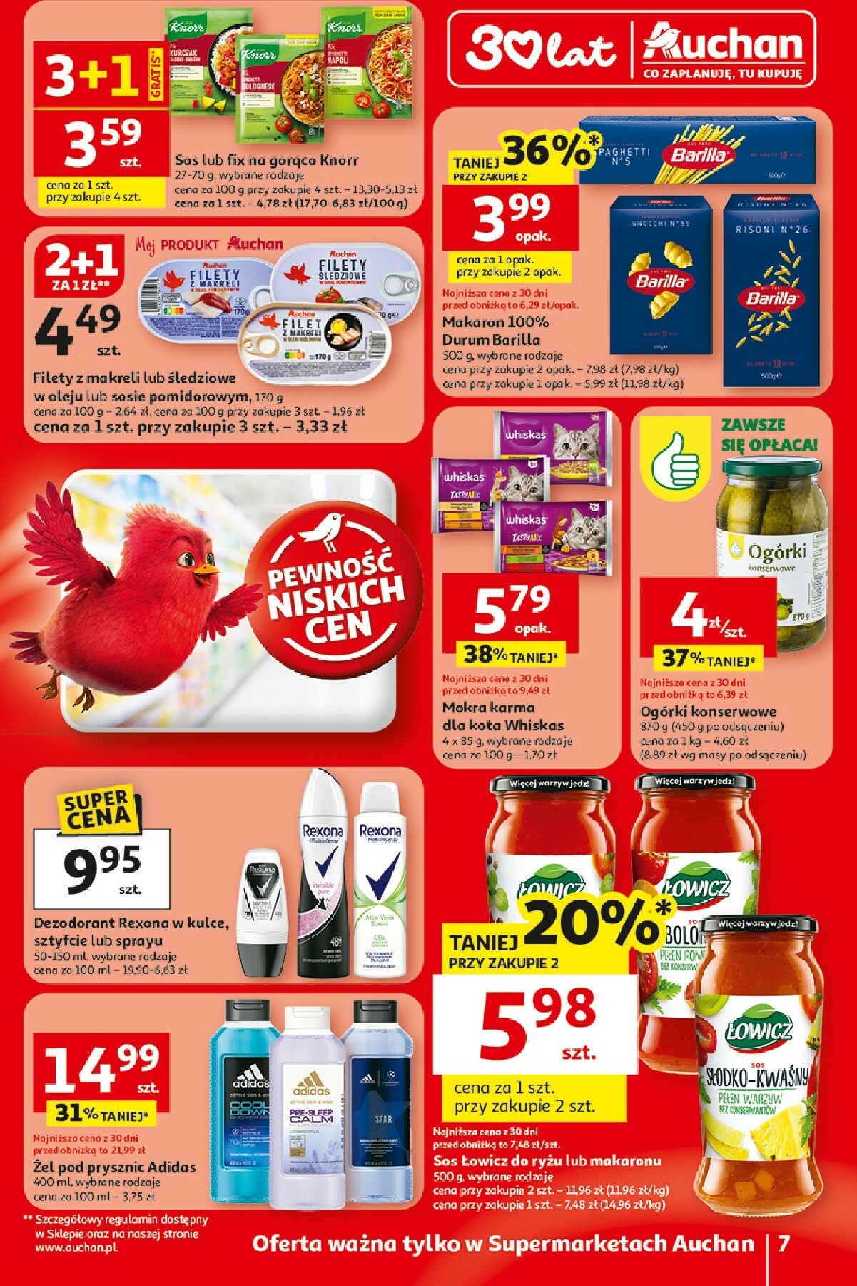 auchan - Gazetka Supermarket Auchan - ważna od 08.01. do 14.01. - page: 7