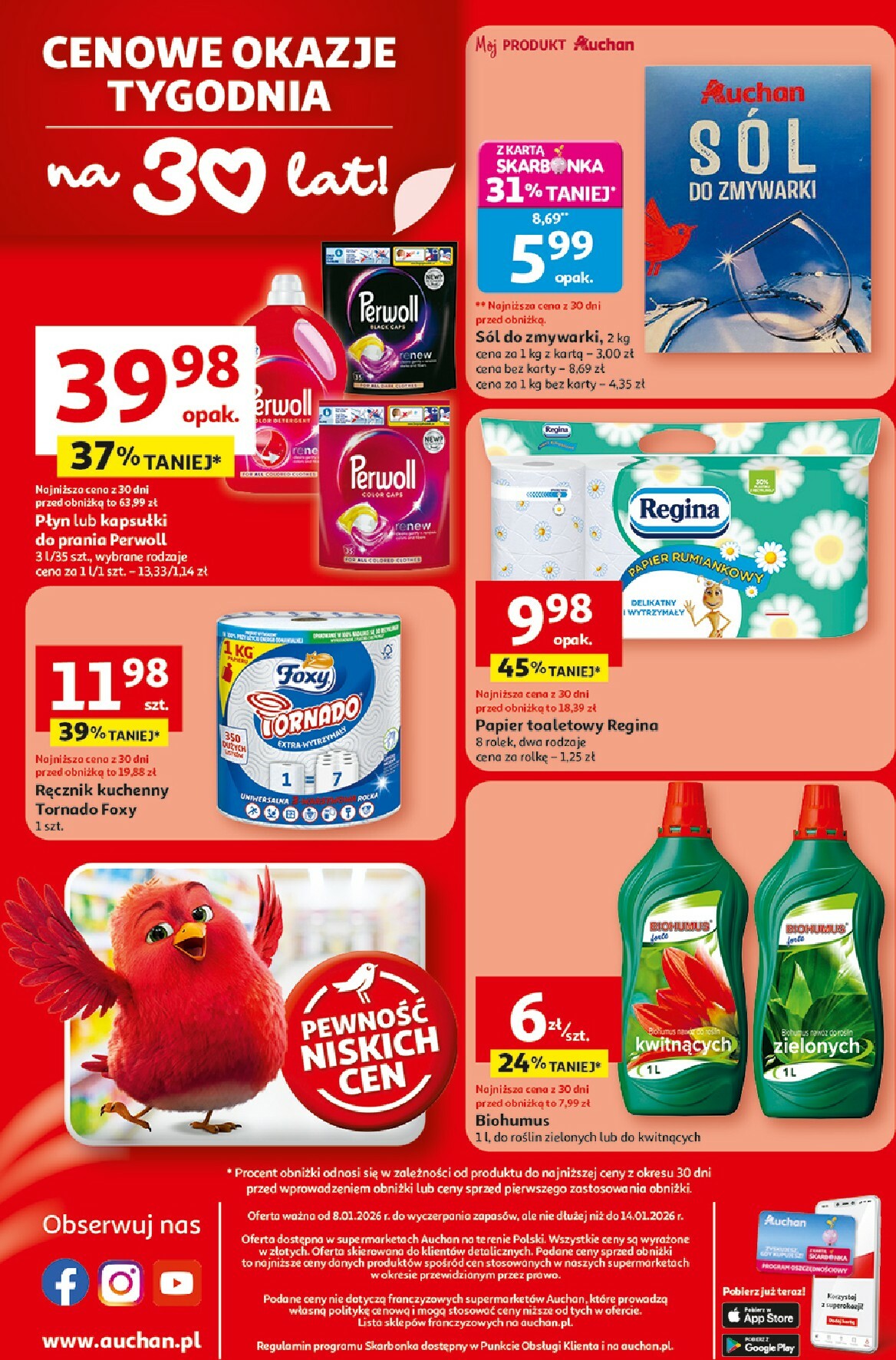 auchan - Gazetka Supermarket Auchan - ważna od 08.01. do 14.01. - page: 8