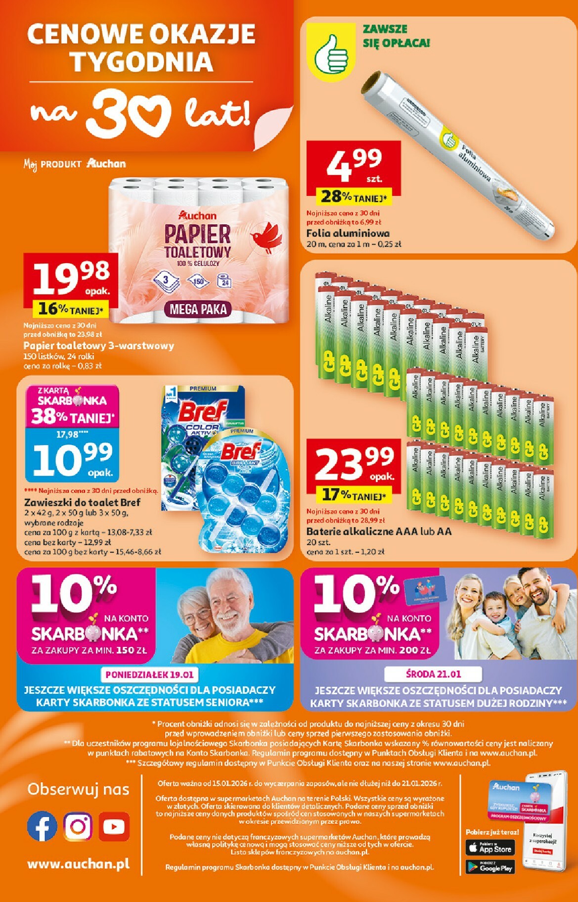 auchan - Gazetka Supermarket Auchan - ważna od 15.01. do 21.01. - page: 8