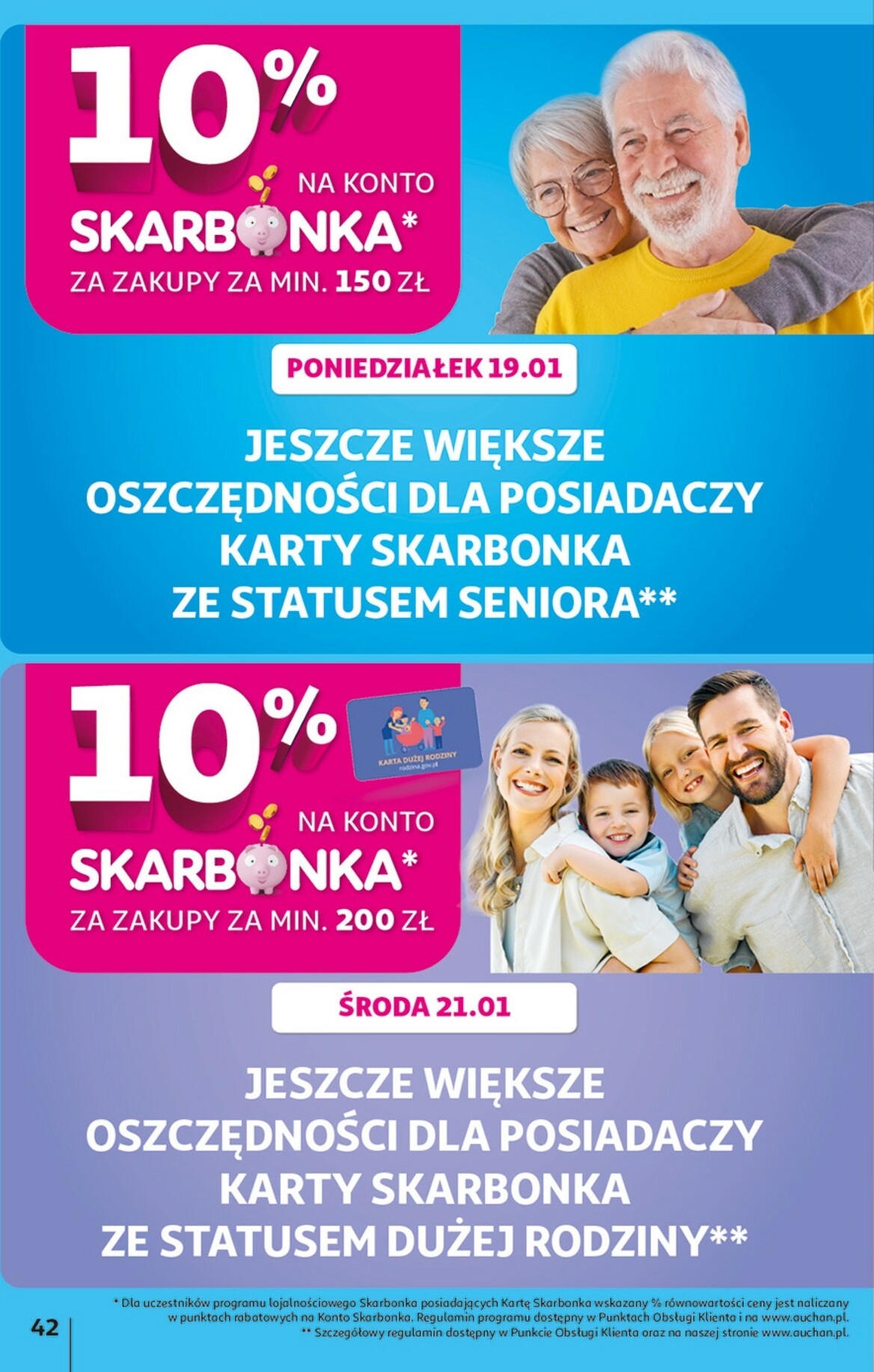 auchan - Gazetka Hipermarket Auchan - ważna od 15.01. do 21.01. - page: 42