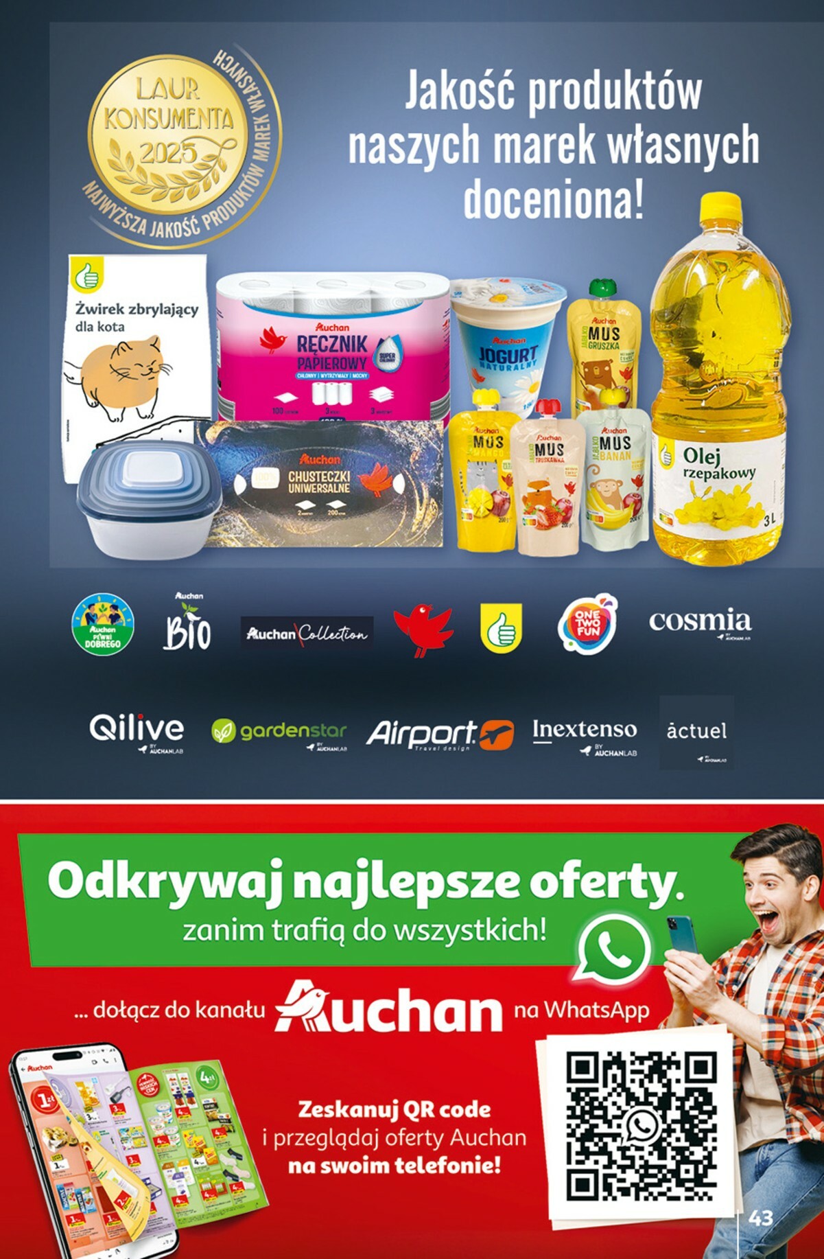 auchan - Gazetka Hipermarket Auchan - ważna od 15.01. do 21.01. - page: 43