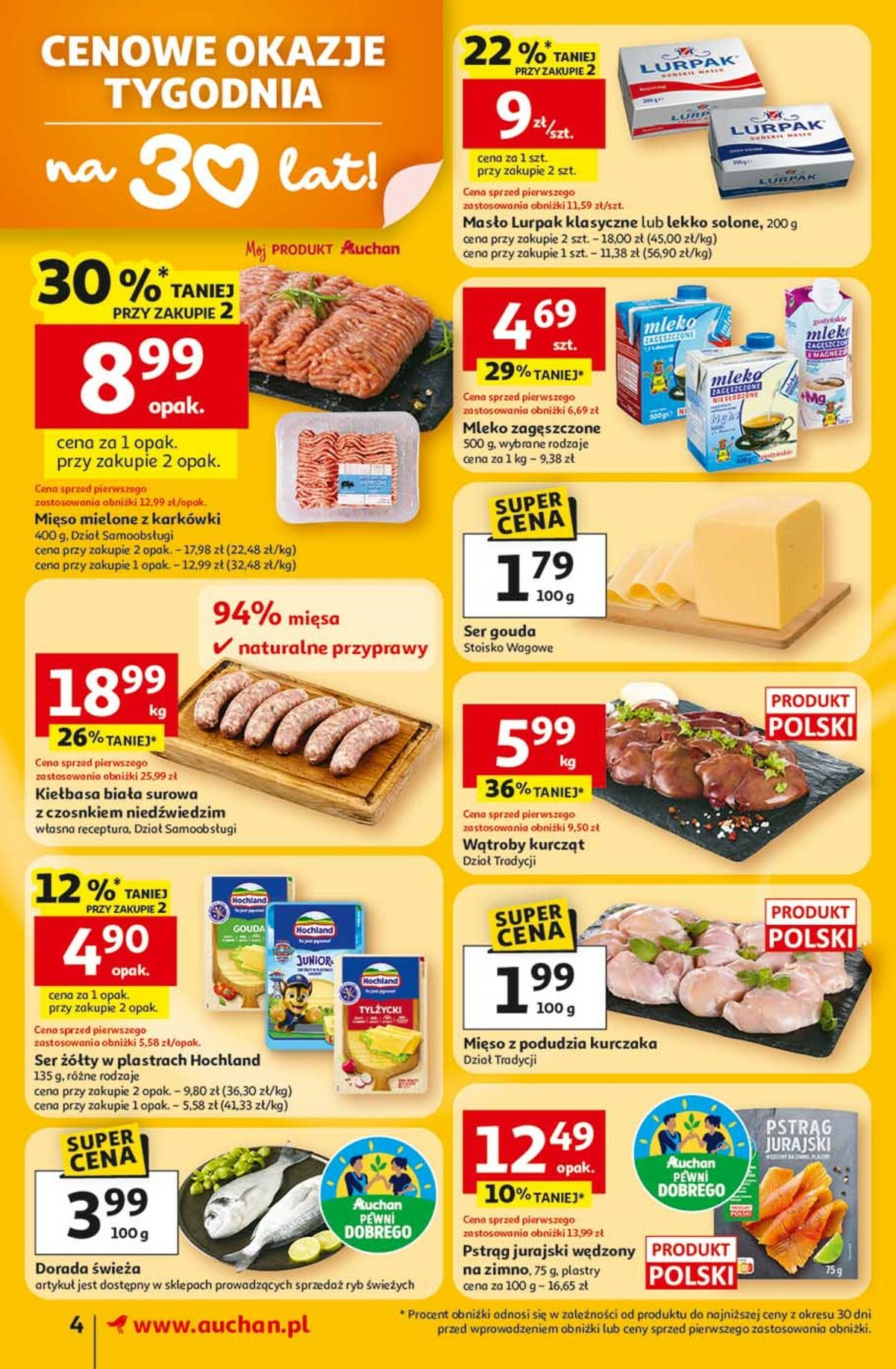 auchan - Gazetka Supermarket Auchan - ważna od 22.01. do 28.01. - page: 4