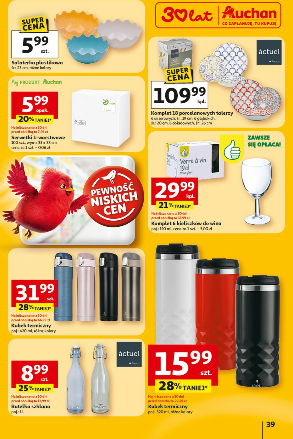 auchan - Gazetka Hipermarket Auchan - ważna od 22.01. do 28.01. - page: 39