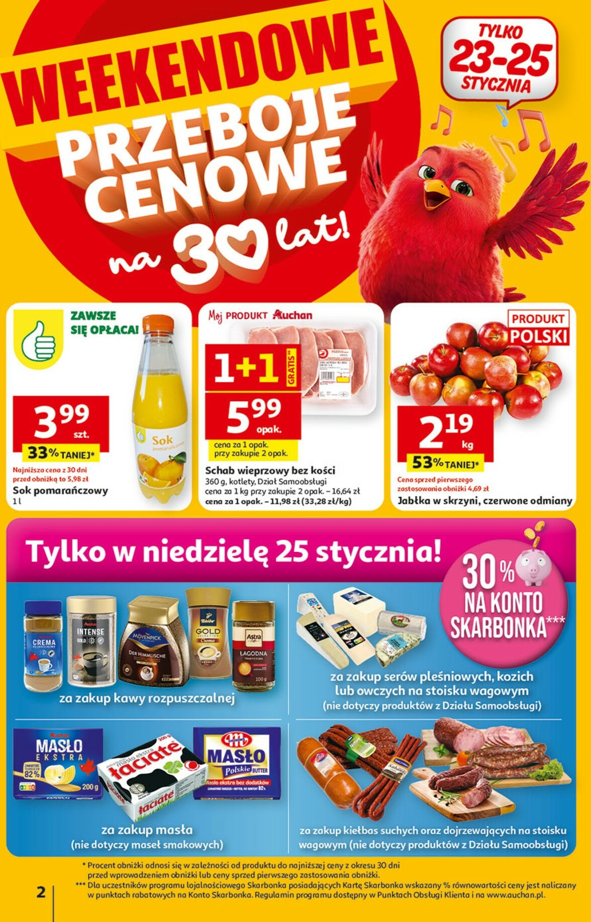 auchan - Gazetka Hipermarket Auchan - ważna od 22.01. do 28.01. - page: 2