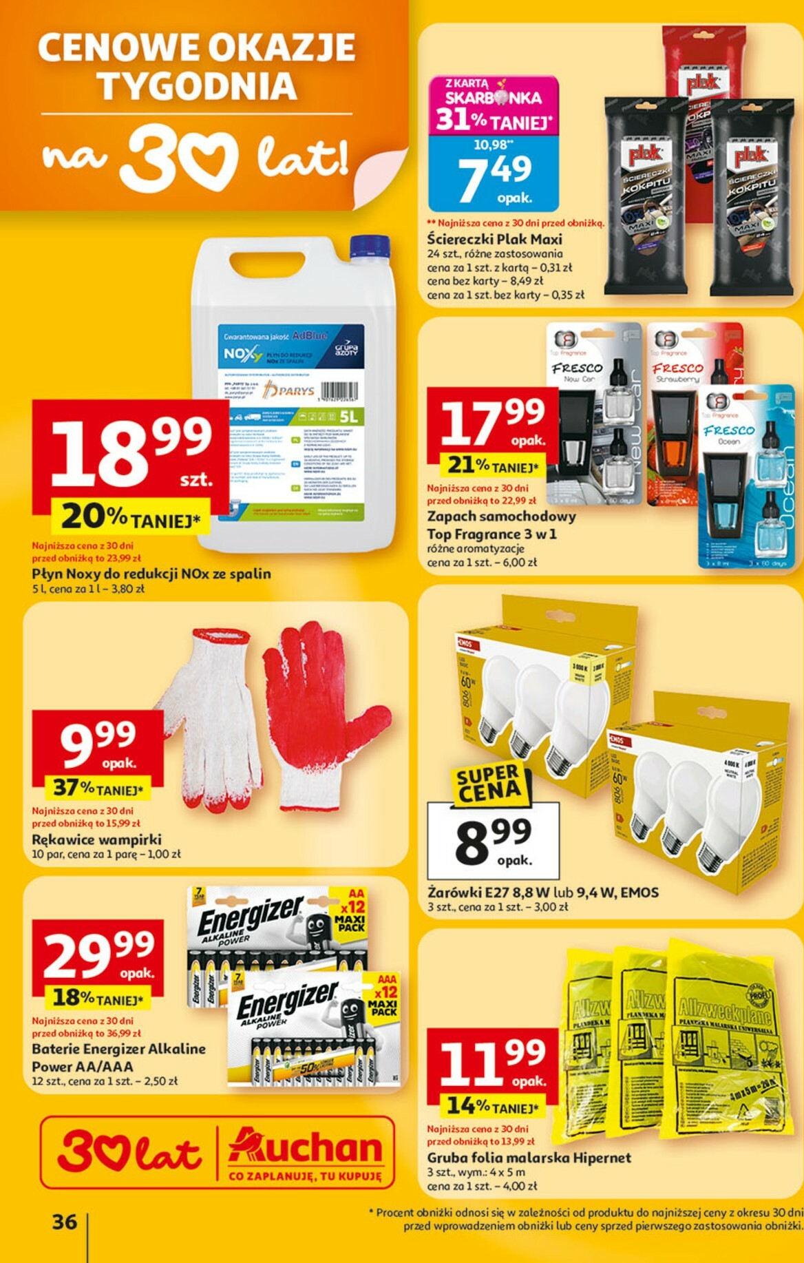 auchan - Gazetka Hipermarket Auchan - ważna od 22.01. do 28.01. - page: 36