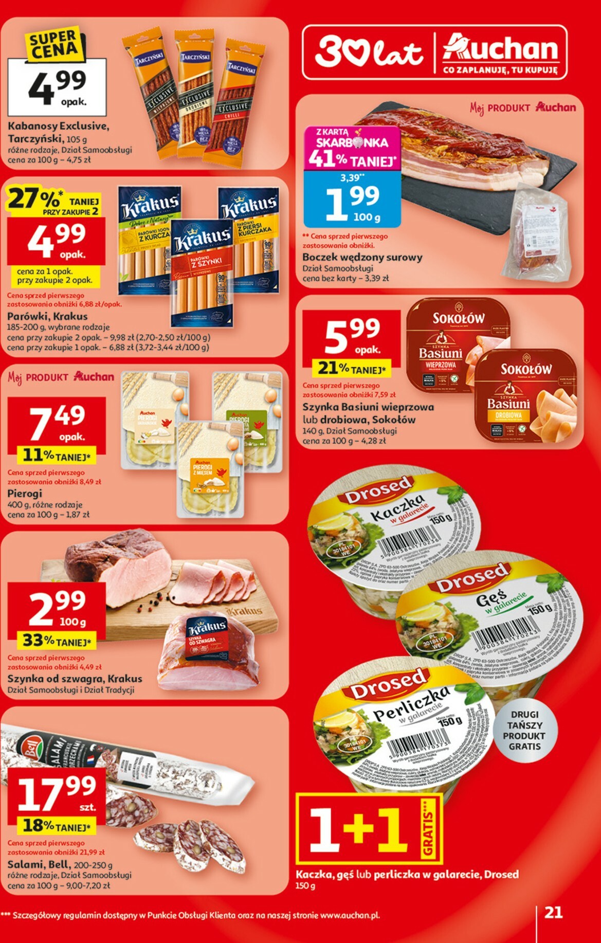 auchan - Gazetka Hipermarket Auchan - ważna od 29.01. do 04.02. - page: 21
