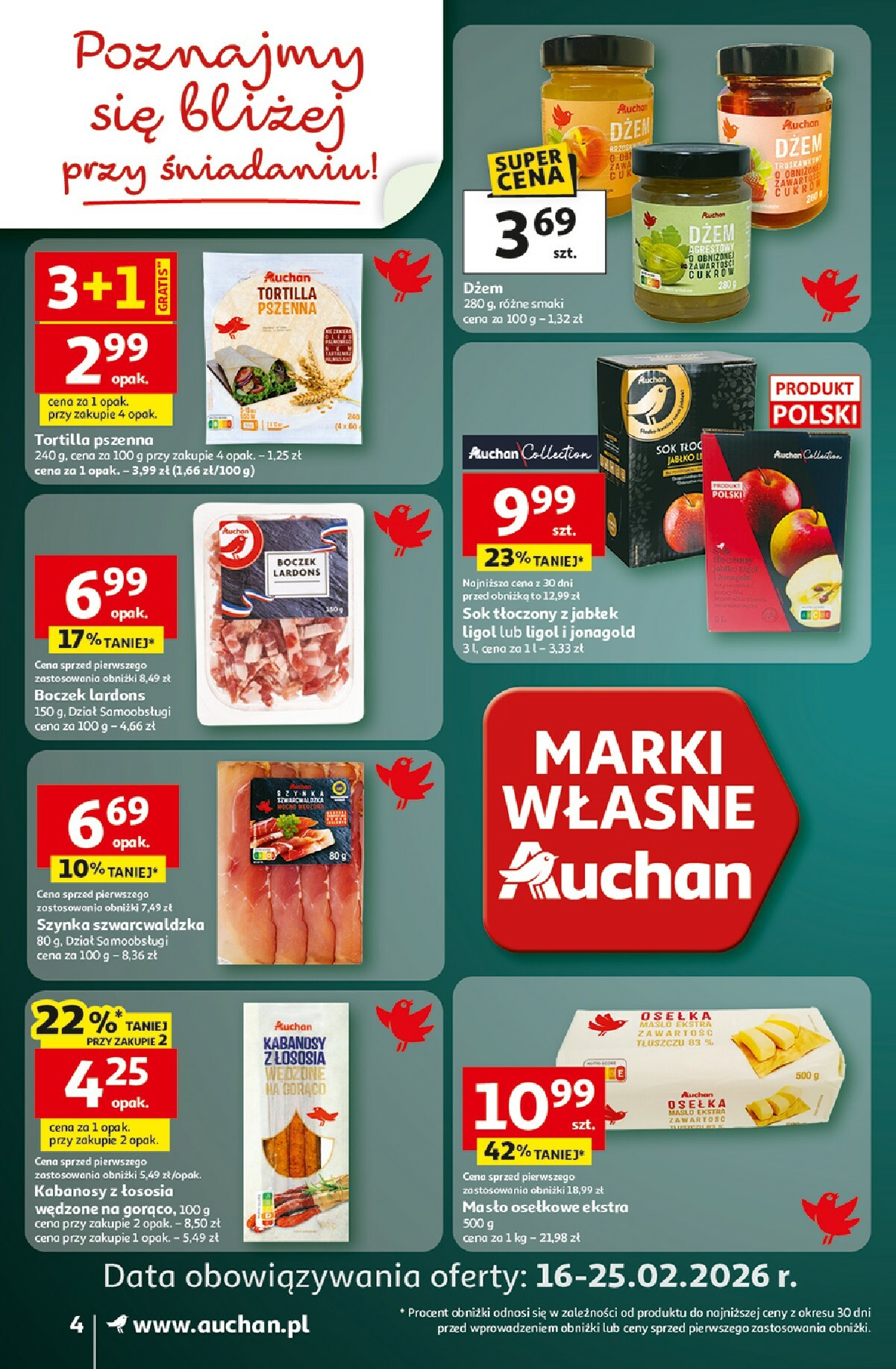 auchan - Gazetka Supermarket Auchan - ważna od 19.02.2026 do 25.02.2026 - page: 4