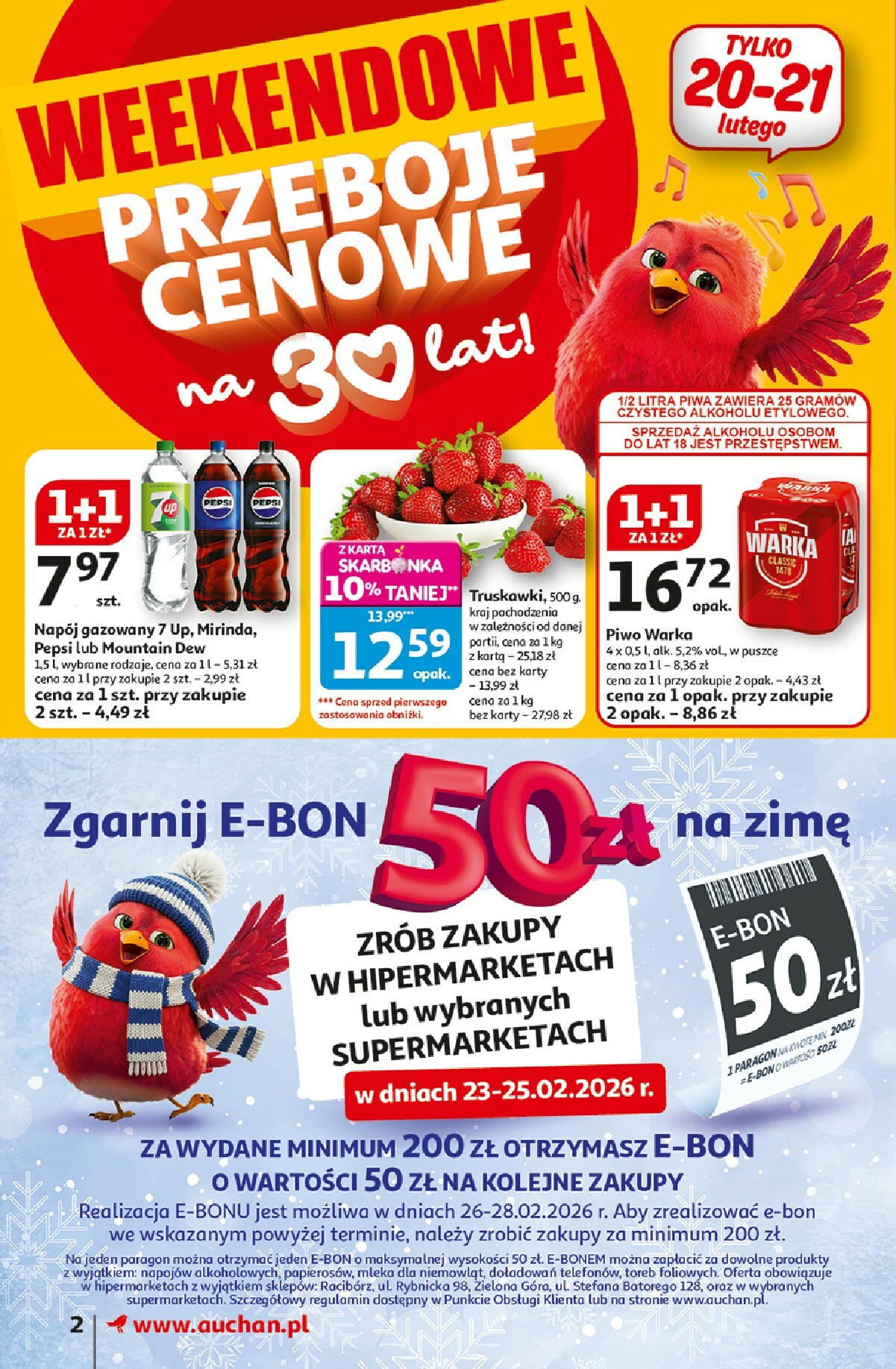 auchan - Gazetka Supermarket Auchan - ważna od 19.02.2026 do 25.02.2026 - page: 2