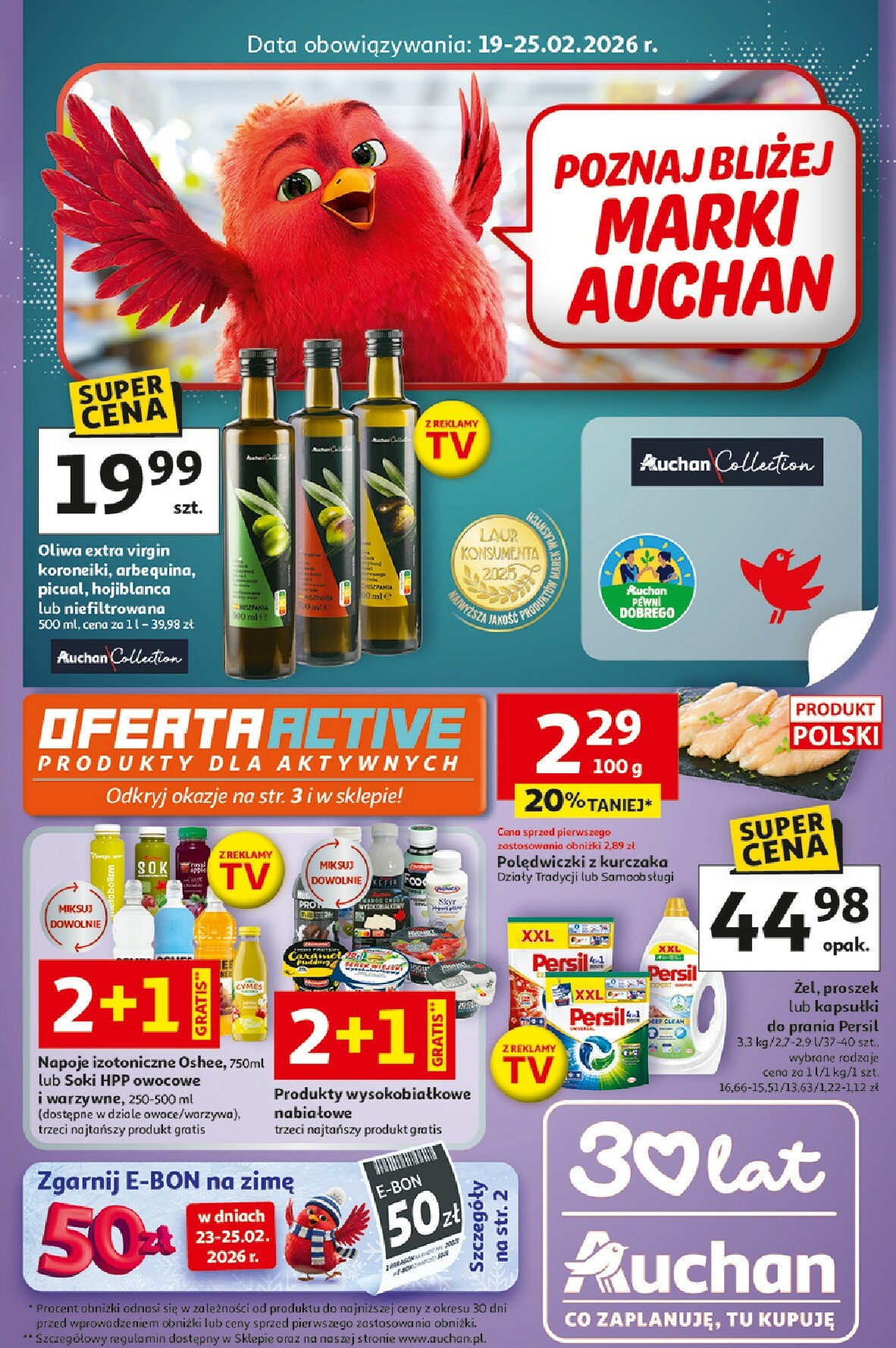 auchan - Gazetka Supermarket Auchan - ważna od 19.02.2026 do 25.02.2026