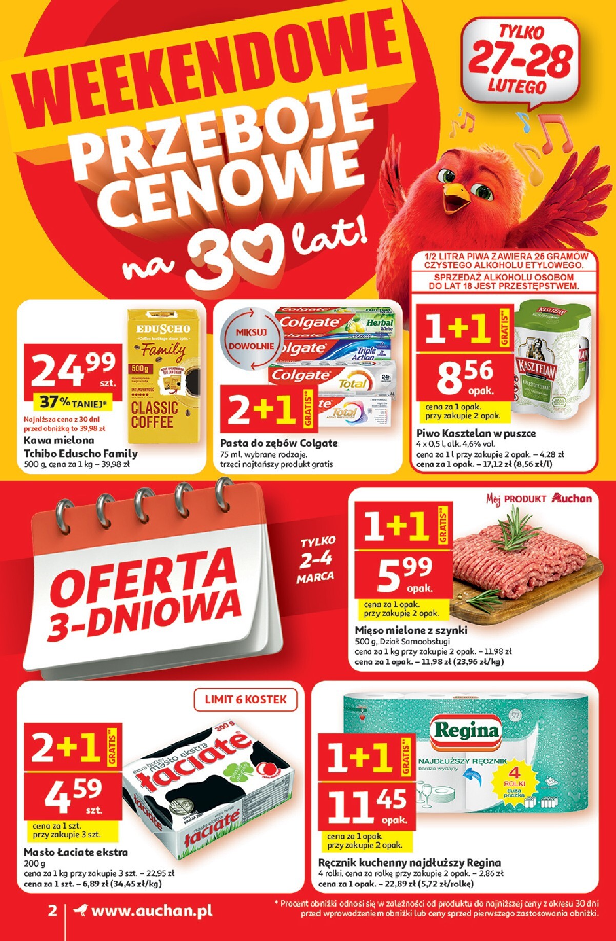 auchan - Gazetka Supermarket Auchan Franczyza - ważna od 26.02.2026 do 04.03.2026 - page: 2