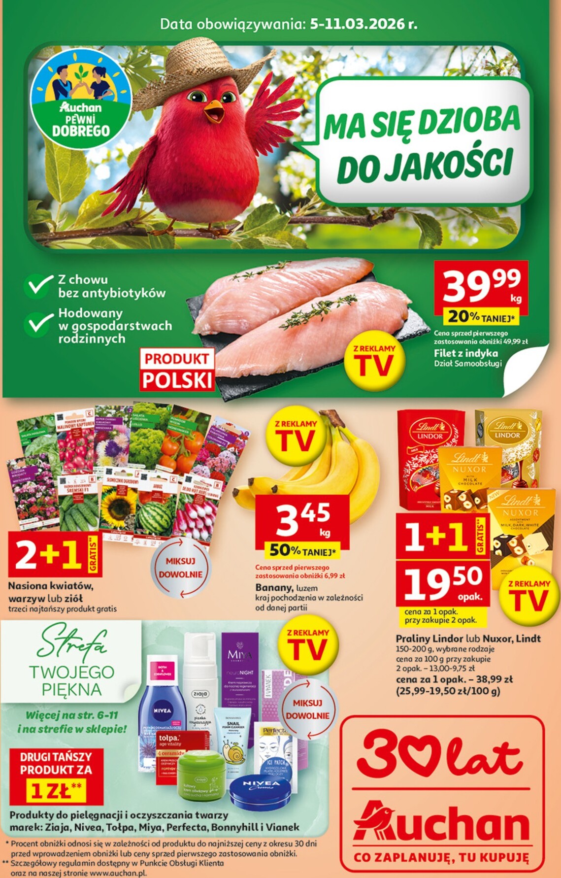 auchan - Gazetka Hipermarket Auchan - ważna od 05.03.2026 do 11.03.2026