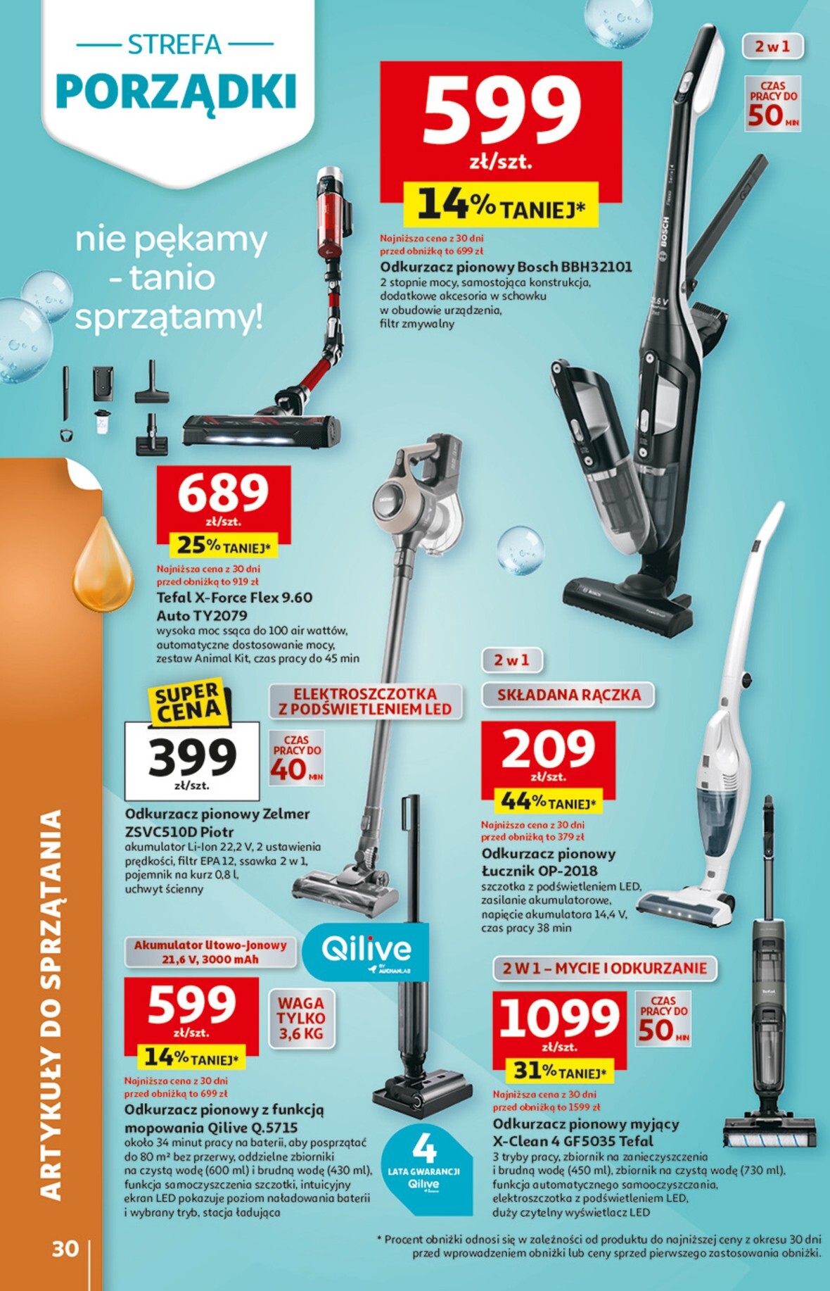 auchan - Gazetka Hipermarket Auchan - Strefa Porządki - ważna od 18.03.2026 do 07.04.2026 - page: 30