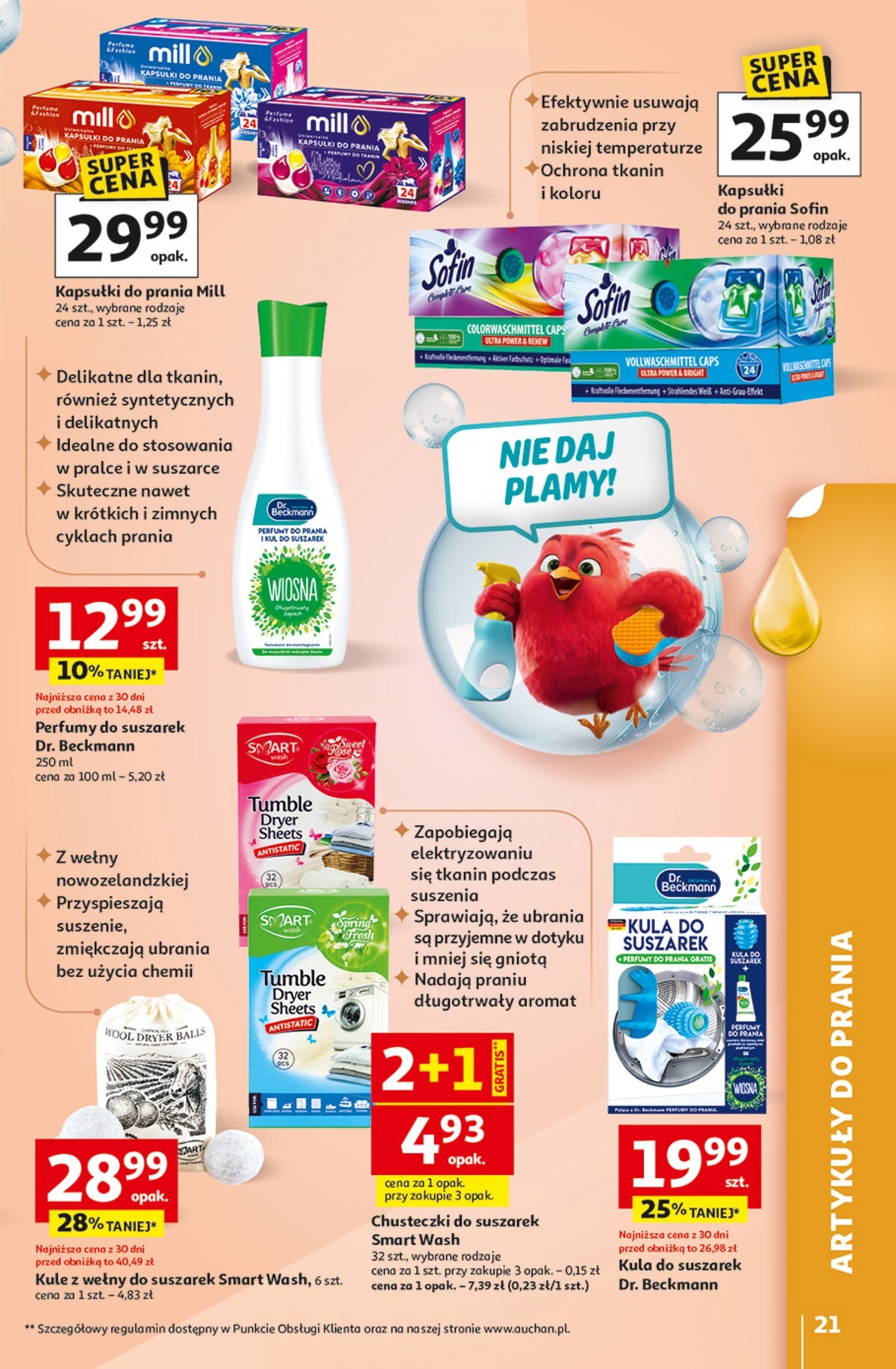 auchan - Gazetka Hipermarket Auchan - Strefa Porządki - ważna od 18.03.2026 do 07.04.2026 - page: 21