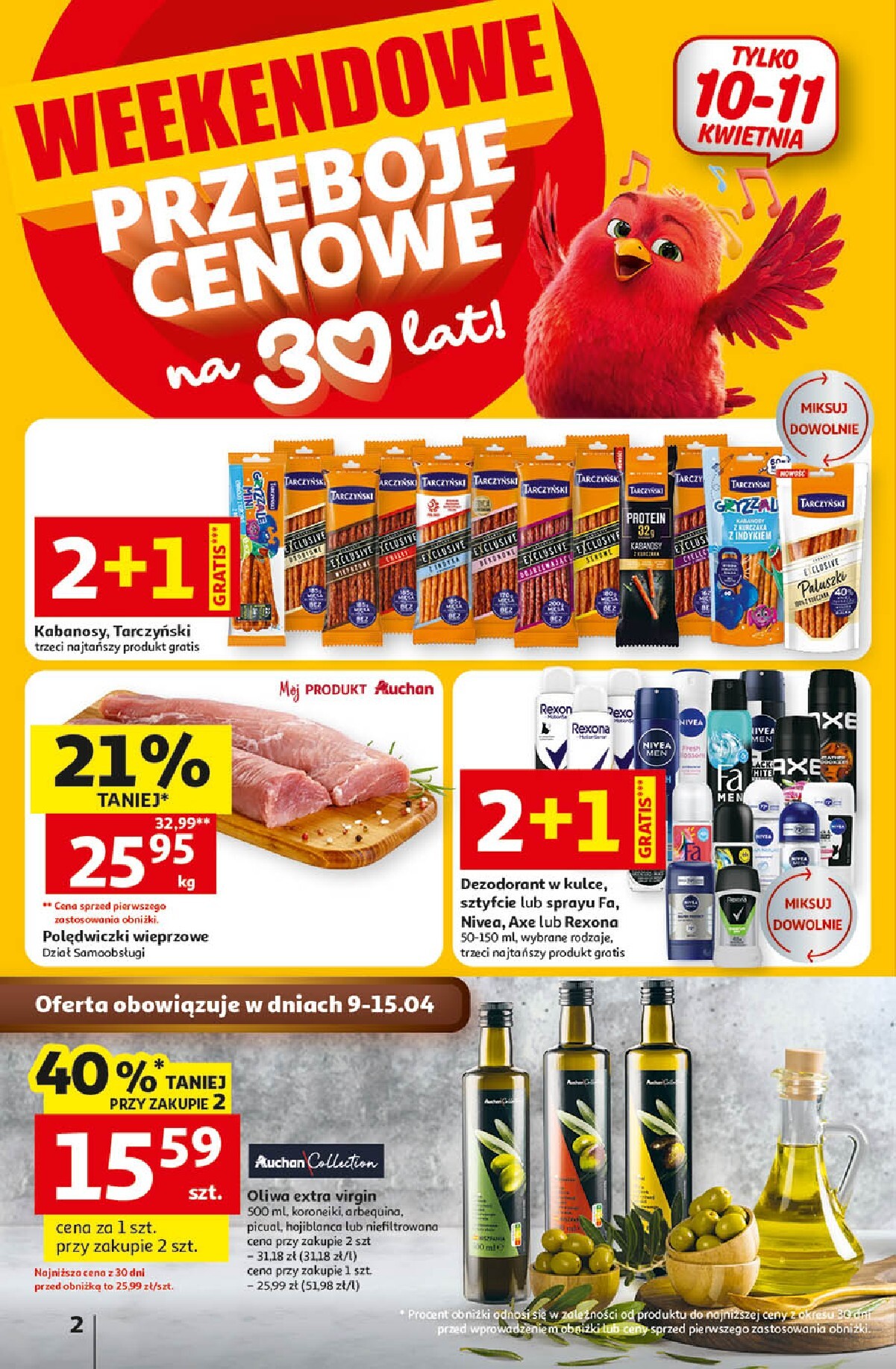 auchan - Gazetka Hipermarket Auchan - ważna od 09.04.2026 do 15.04.2026 - page: 2