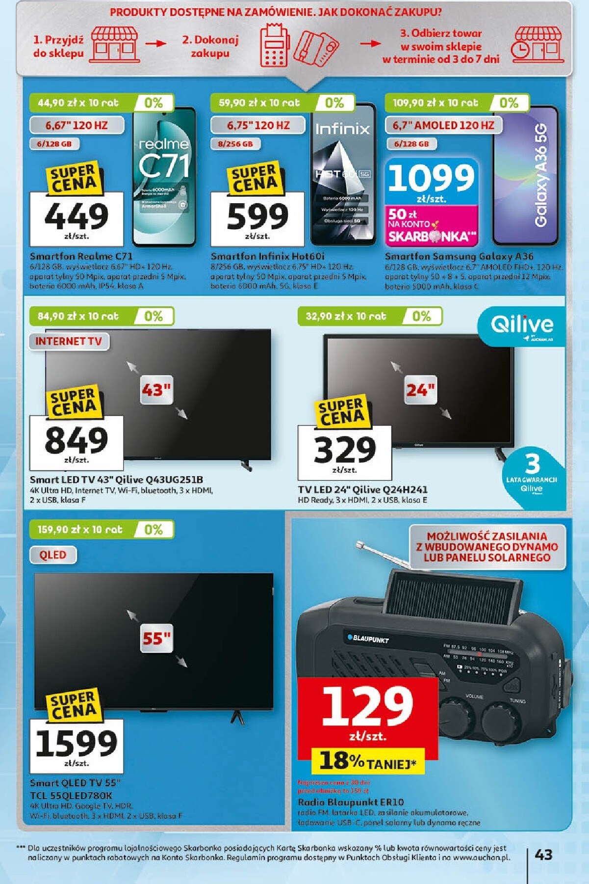 auchan - Gazetka Hipermarket Auchan - ważna od 09.04.2026 do 15.04.2026 - page: 43