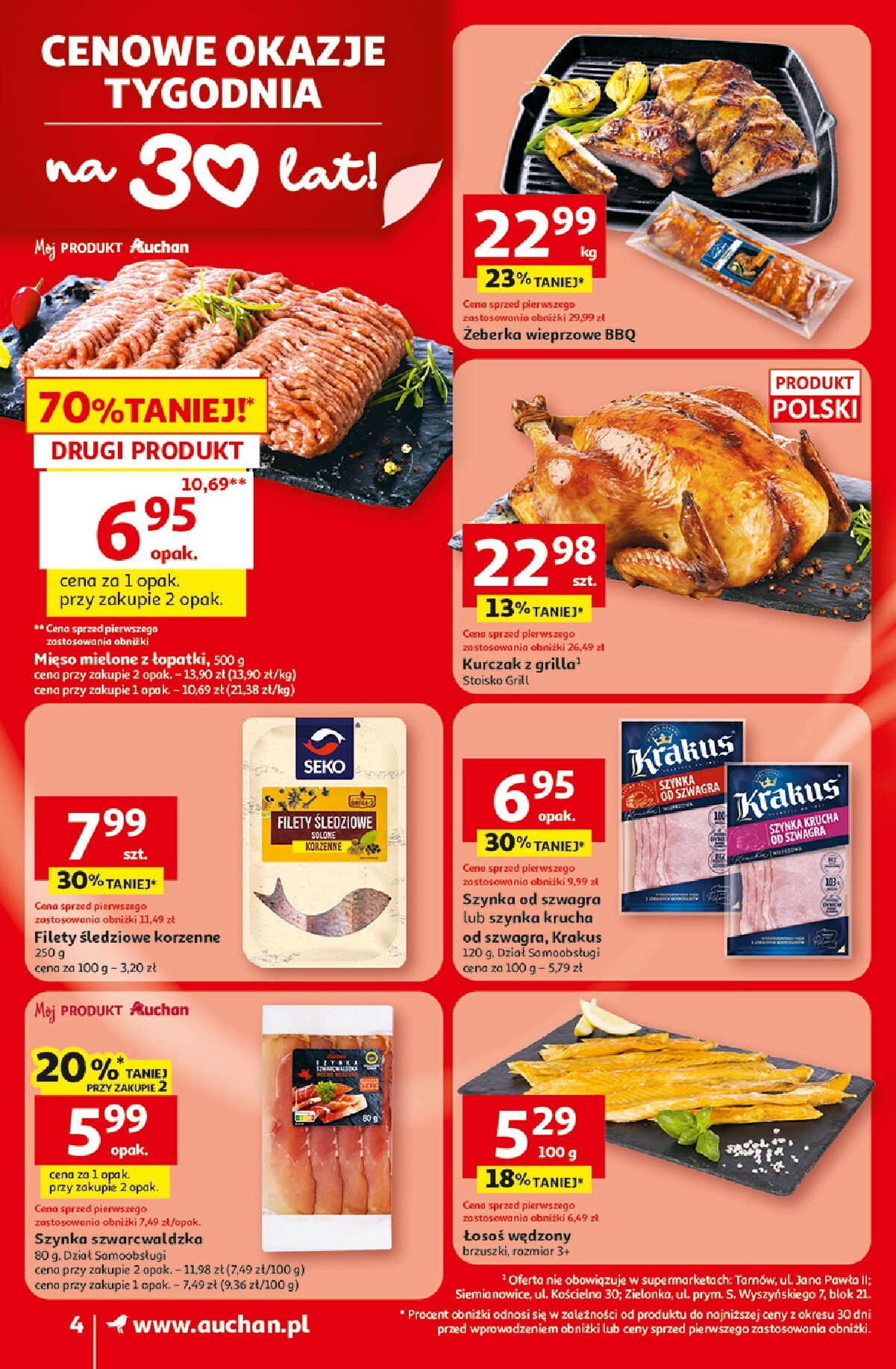 auchan - Gazetka Supermarket Auchan - ważna od 09.04.2026 do 15.04.2026 - page: 4