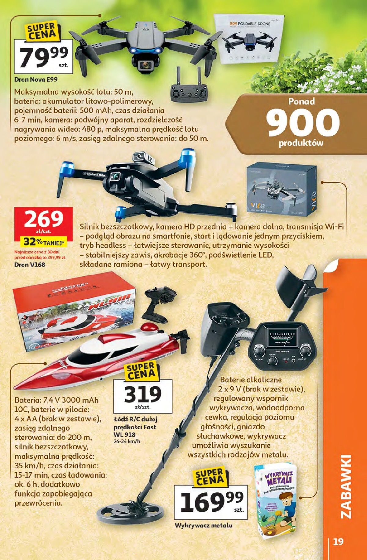 auchan - Aktualna gazetka Hipermarlet Auchan - Strefa Relaksu ważna od 09.04.2026 do 22.04.2026 - page: 19