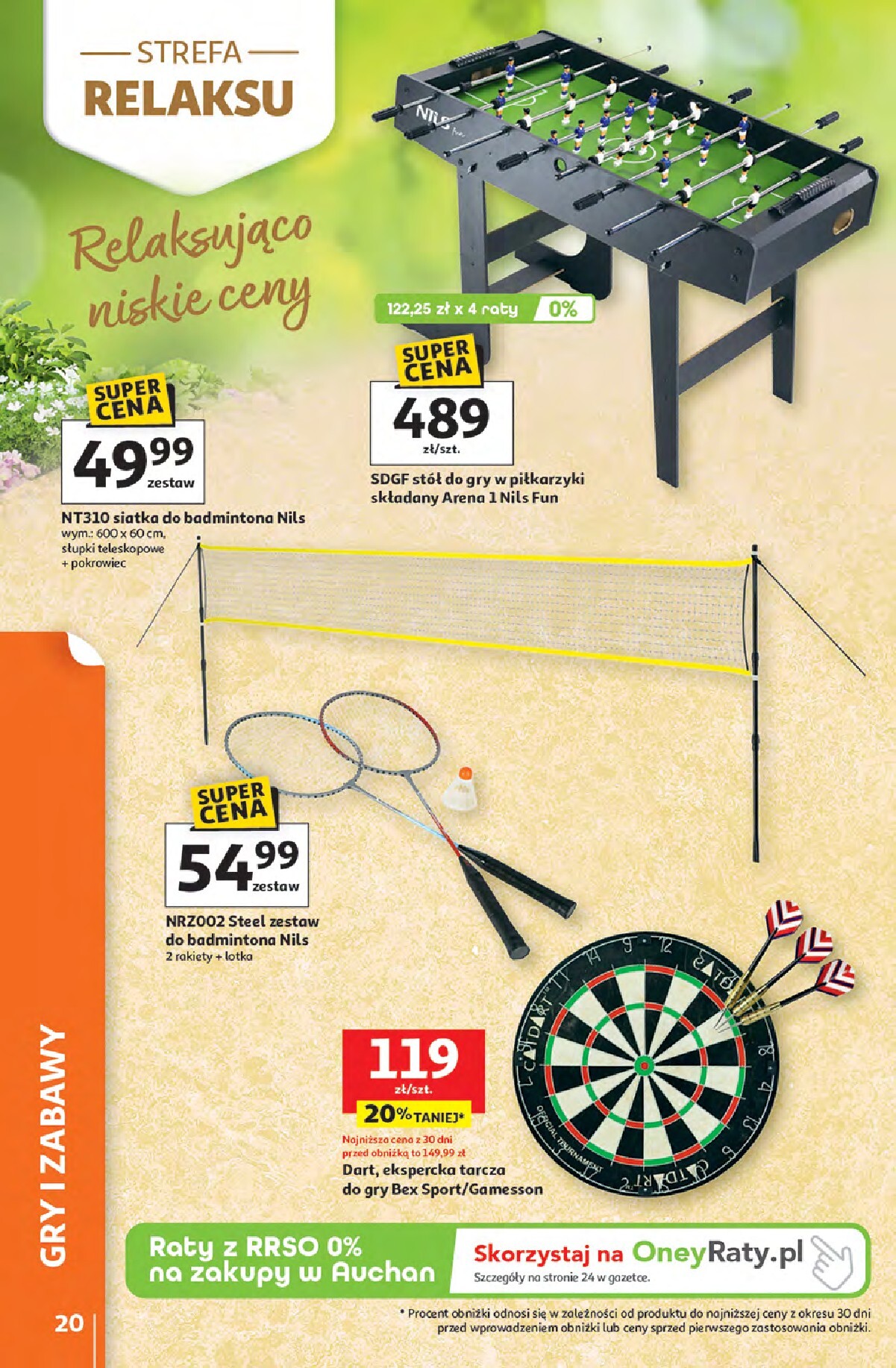 auchan - Aktualna gazetka Hipermarlet Auchan - Strefa Relaksu ważna od 09.04.2026 do 22.04.2026 - page: 20