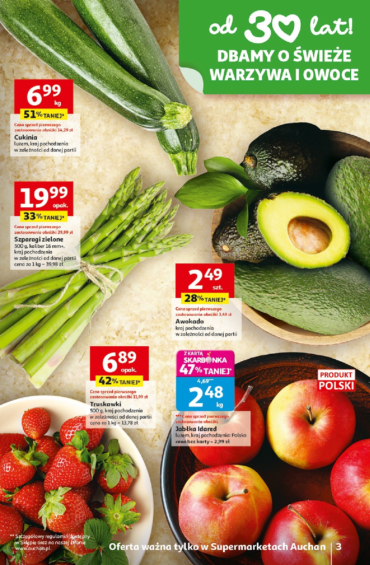 auchan - Nowa gazetka Supermarket Auchan ważna od 16.04.2026 do 22.04.2026 - page: 3