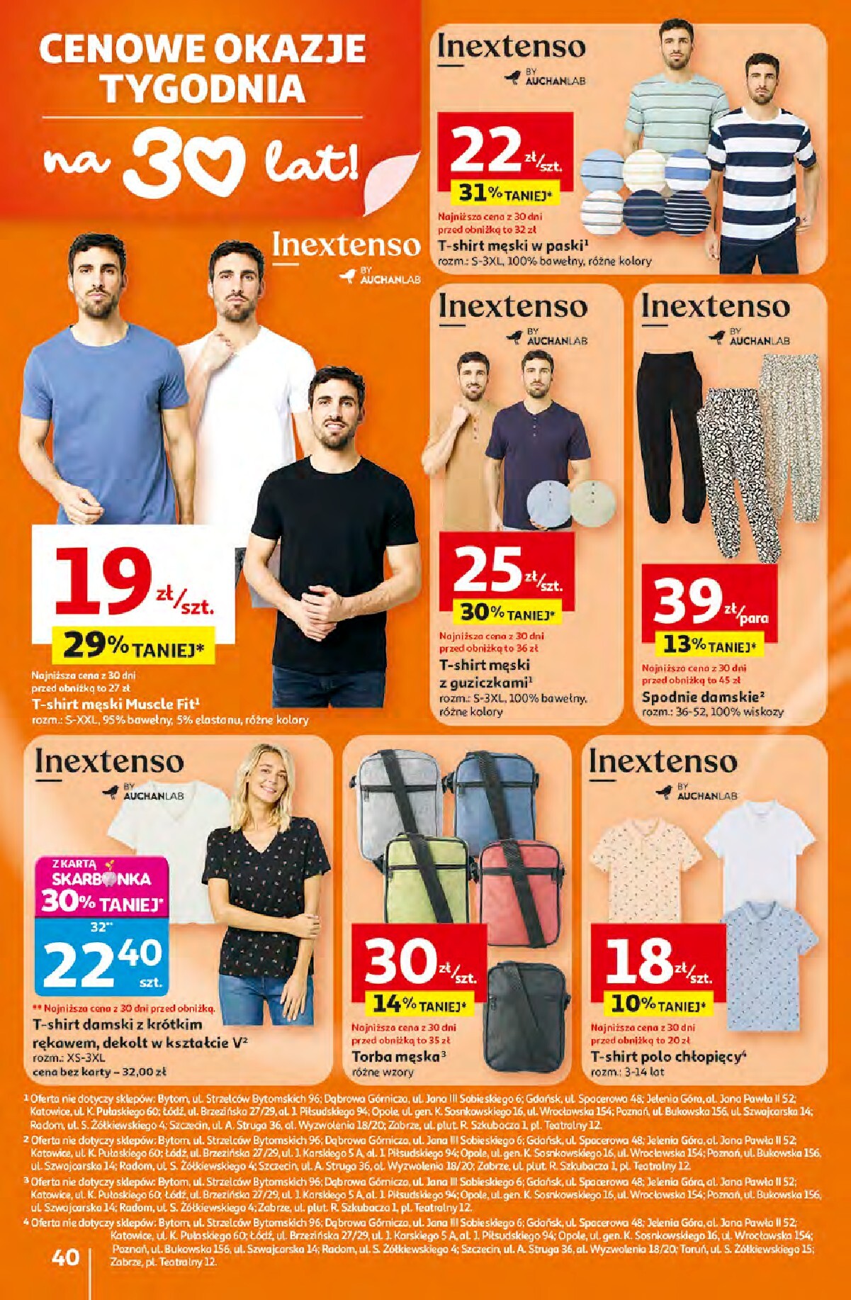 auchan - Nowa gazetka Hipermarket Auchan ważna od 16.04.2026 do 22.04.2026 - page: 40