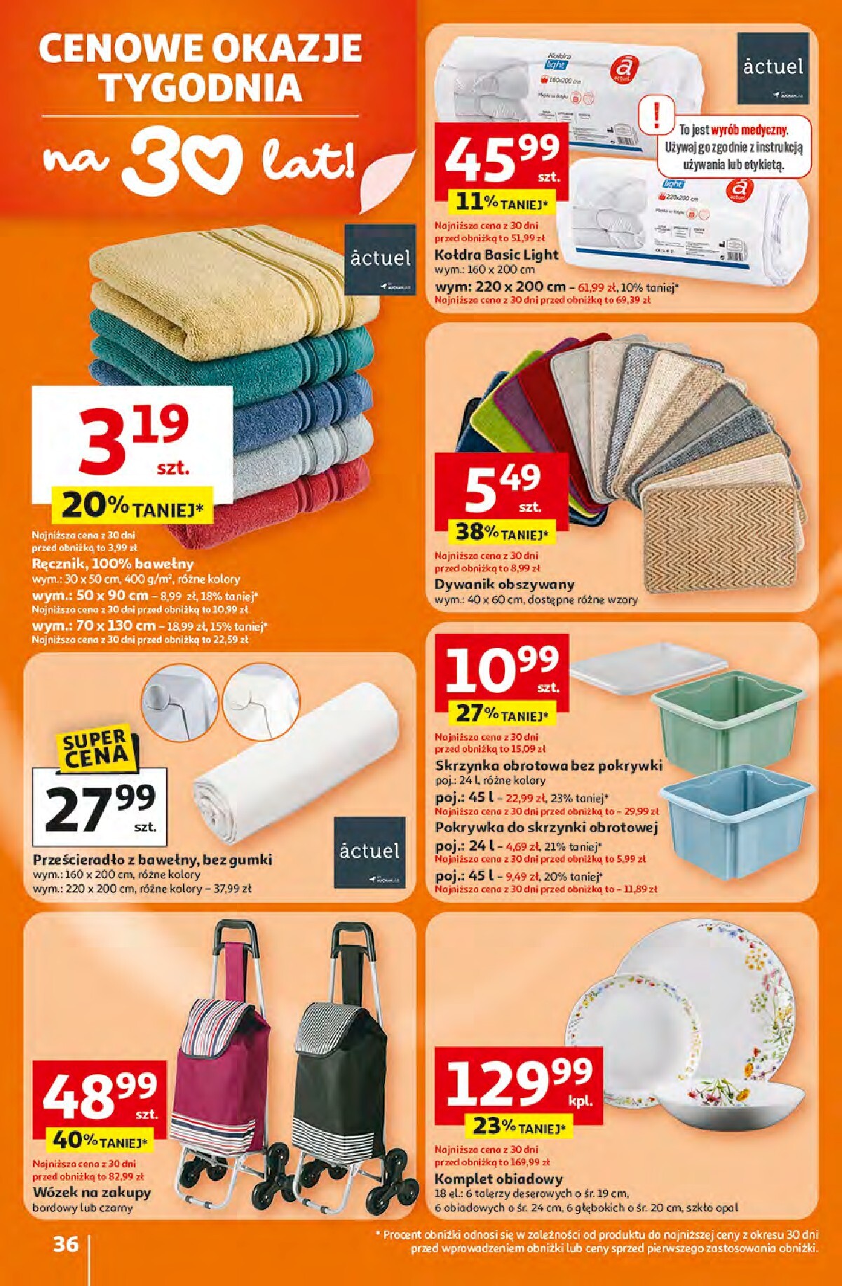 auchan - Nowa gazetka Hipermarket Auchan ważna od 16.04.2026 do 22.04.2026 - page: 36