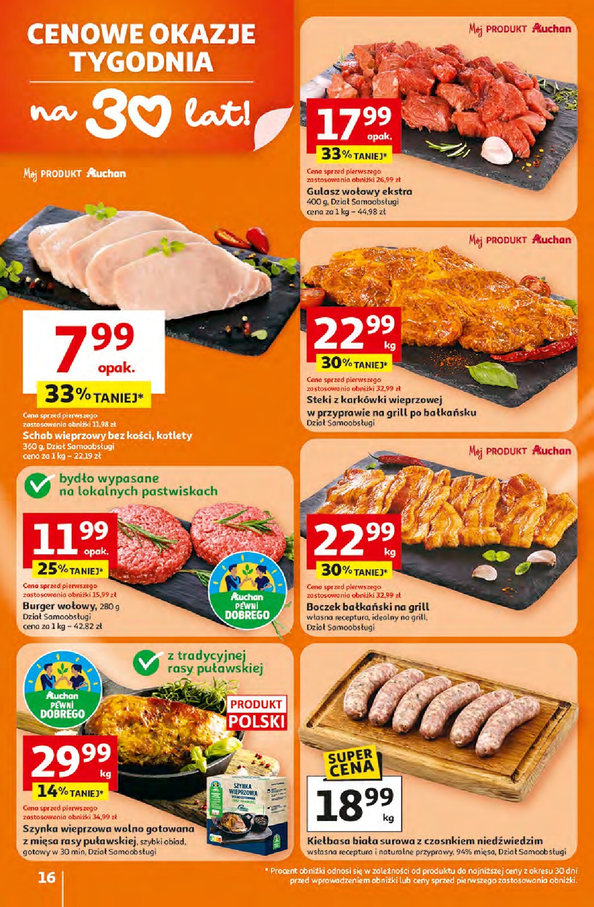 auchan - Nowa gazetka Hipermarket Auchan ważna od 16.04.2026 do 22.04.2026 - page: 16