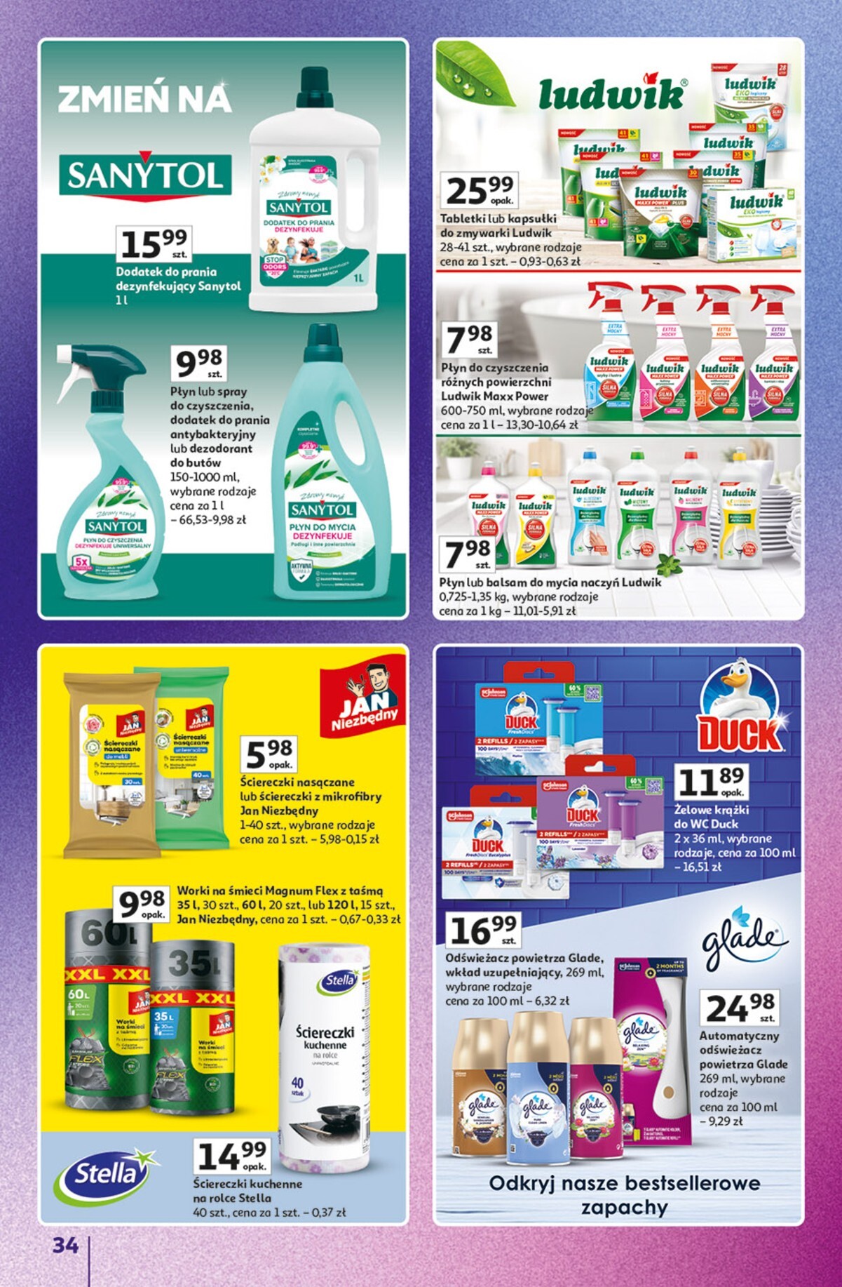 auchan - Nowa gazetka Hipermarket Auchan - Znane Marki ważna od 23.04.2026 do 30.04.2026 - page: 34