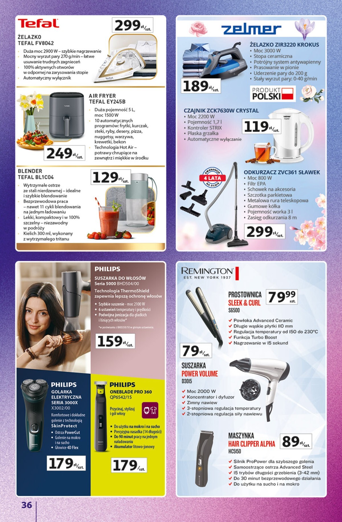 auchan - Nowa gazetka Hipermarket Auchan - Znane Marki ważna od 23.04.2026 do 30.04.2026 - page: 36