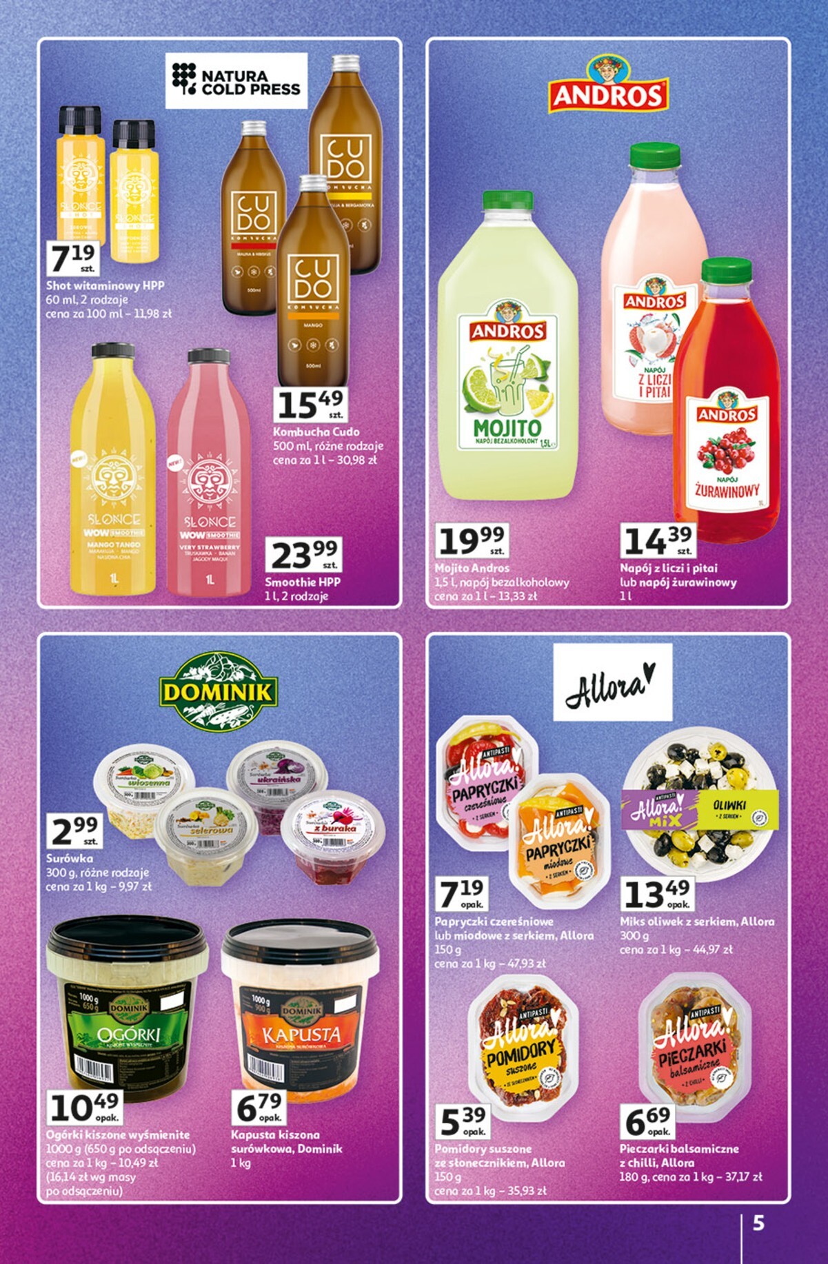 auchan - Nowa gazetka Hipermarket Auchan - Znane Marki ważna od 23.04.2026 do 30.04.2026 - page: 5