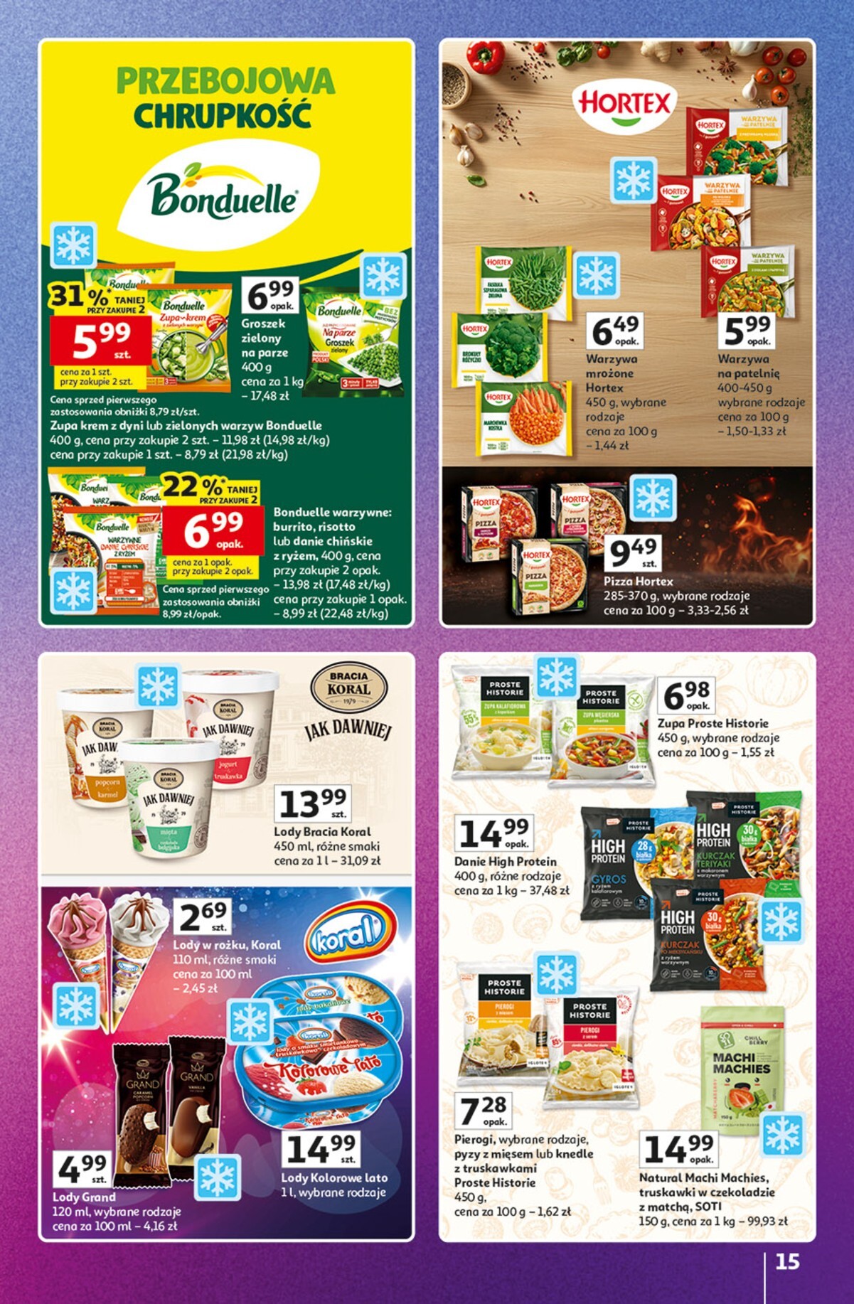 auchan - Nowa gazetka Hipermarket Auchan - Znane Marki ważna od 23.04.2026 do 30.04.2026 - page: 15