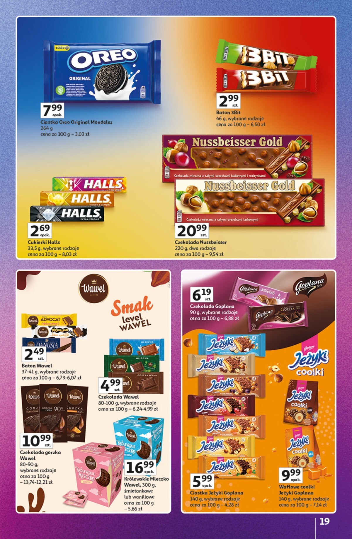 auchan - Nowa gazetka Hipermarket Auchan - Znane Marki ważna od 23.04.2026 do 30.04.2026 - page: 19