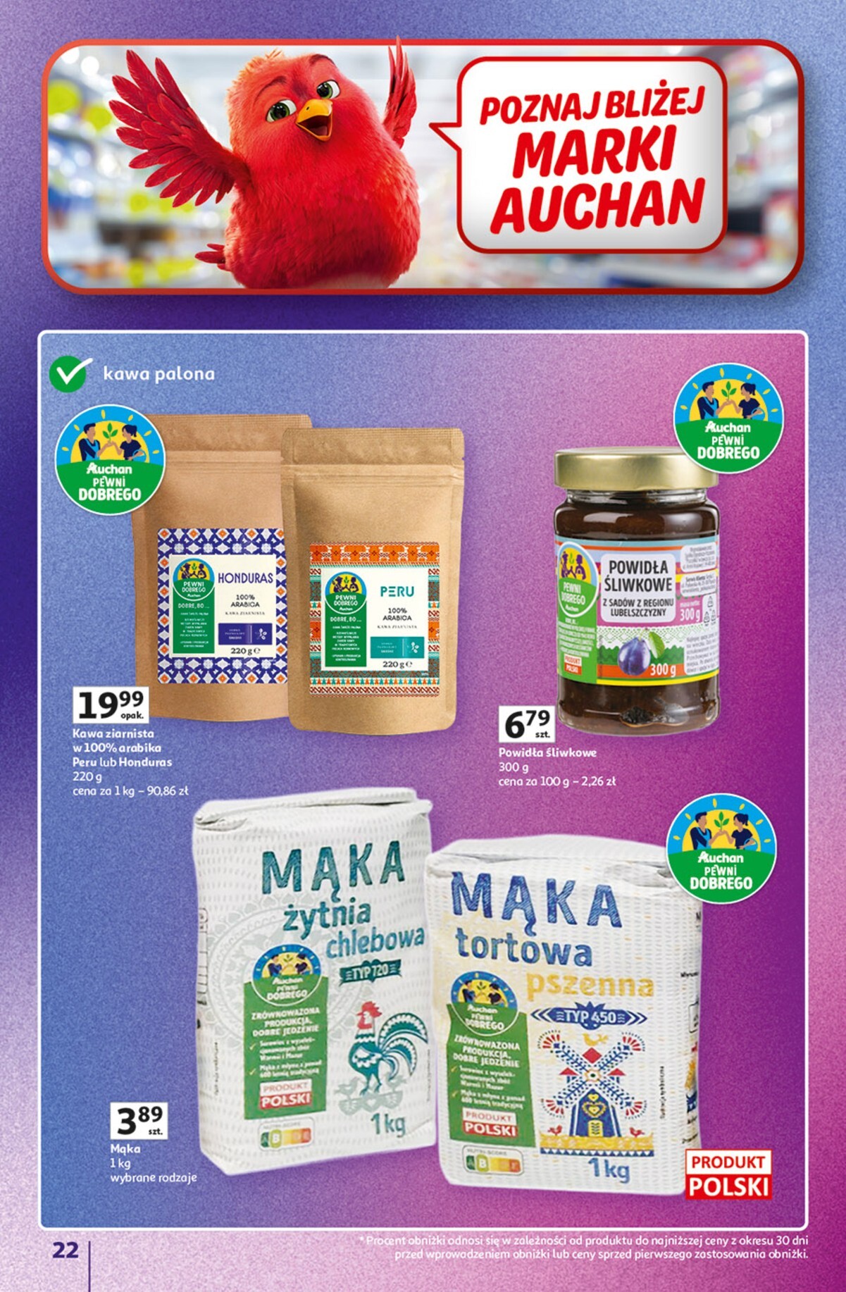 auchan - Nowa gazetka Hipermarket Auchan - Znane Marki ważna od 23.04.2026 do 30.04.2026 - page: 22
