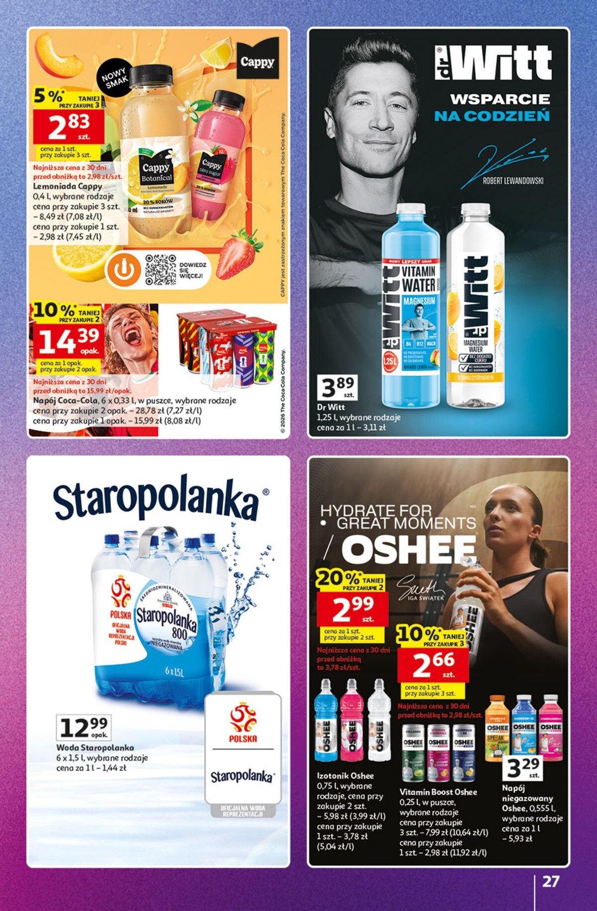 auchan - Nowa gazetka Hipermarket Auchan - Znane Marki ważna od 23.04.2026 do 30.04.2026 - page: 27