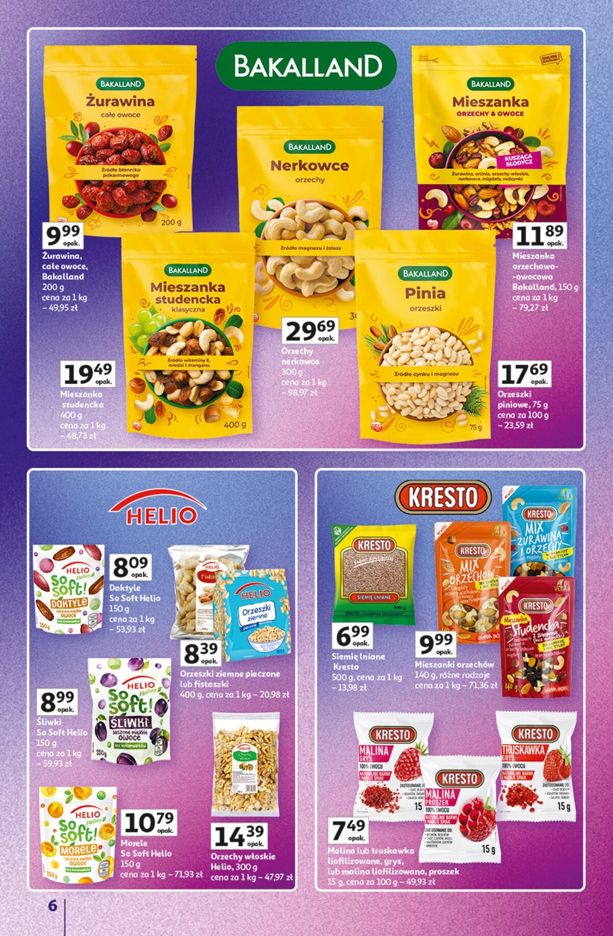 auchan - Nowa gazetka Hipermarket Auchan - Znane Marki ważna od 23.04.2026 do 30.04.2026 - page: 6