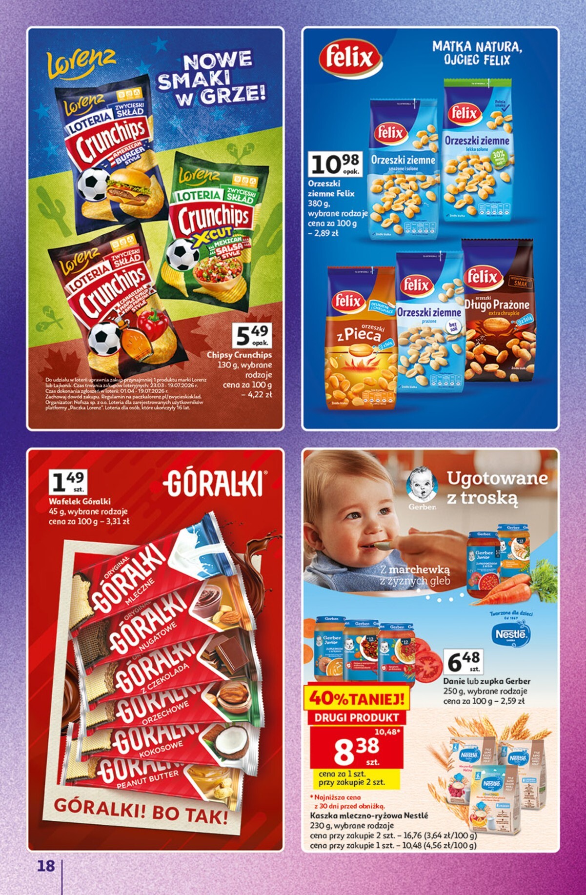 auchan - Nowa gazetka Hipermarket Auchan - Znane Marki ważna od 23.04.2026 do 30.04.2026 - page: 18