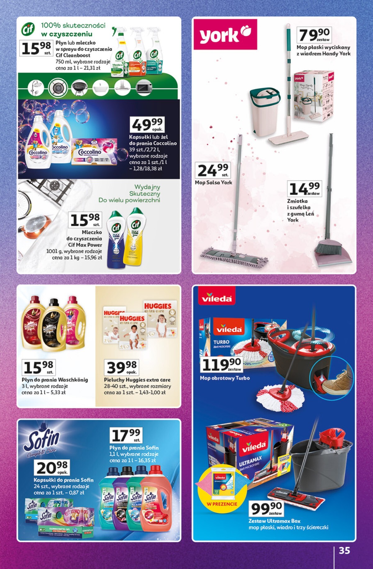 auchan - Nowa gazetka Hipermarket Auchan - Znane Marki ważna od 23.04.2026 do 30.04.2026 - page: 35