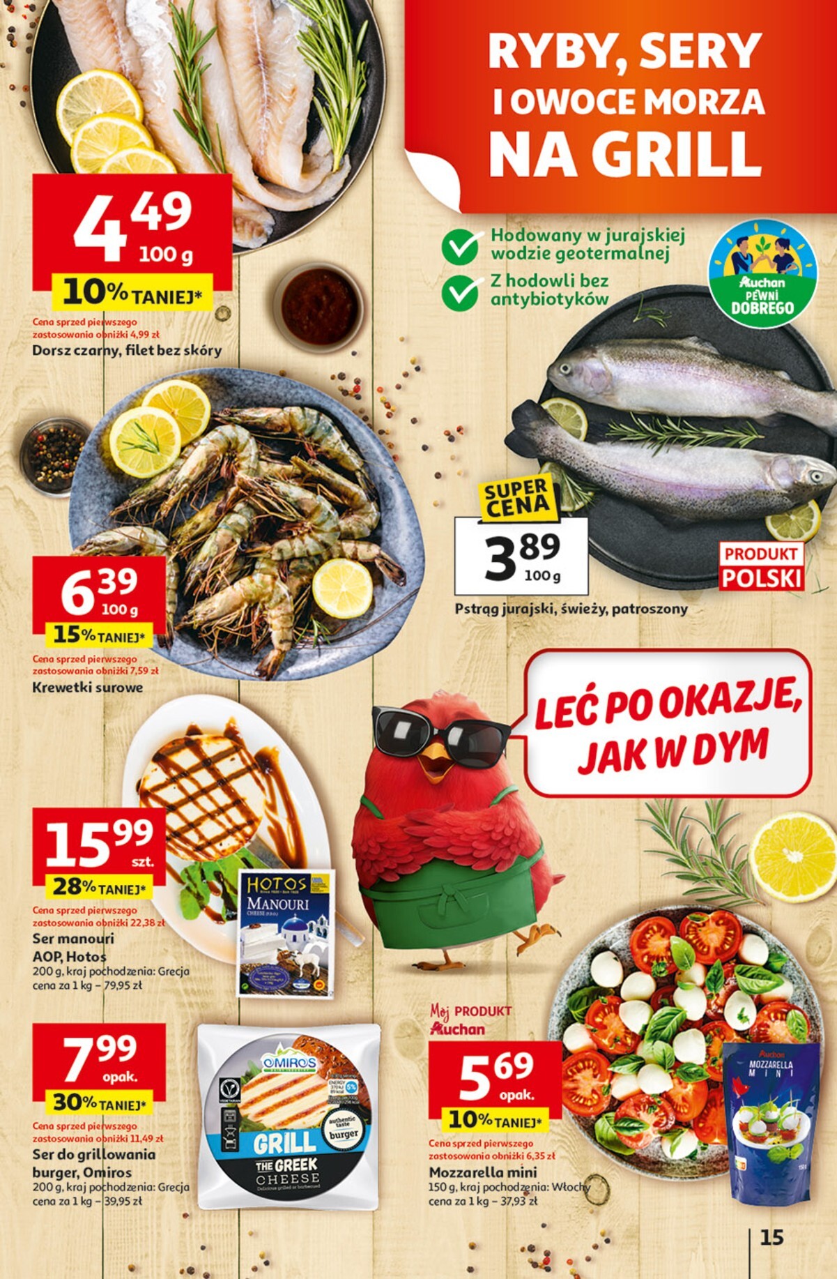 auchan - Nowa gazetka Hipermarket Auchan ważna od 23.04.2026 do 28.04.2026 - page: 15