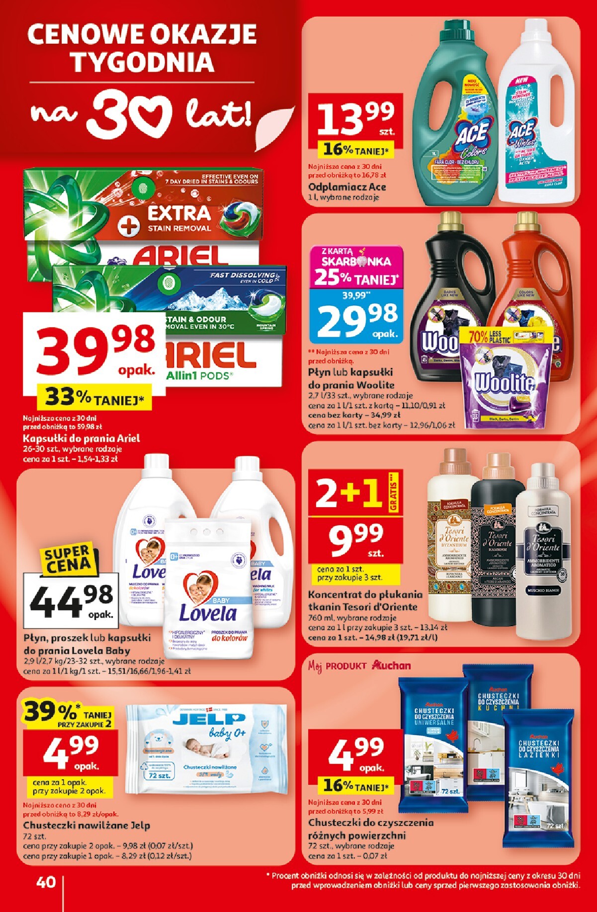 auchan - Nowa gazetka Hipermarket Auchan ważna od 29.04.2026 do 06.05.2026 - page: 40