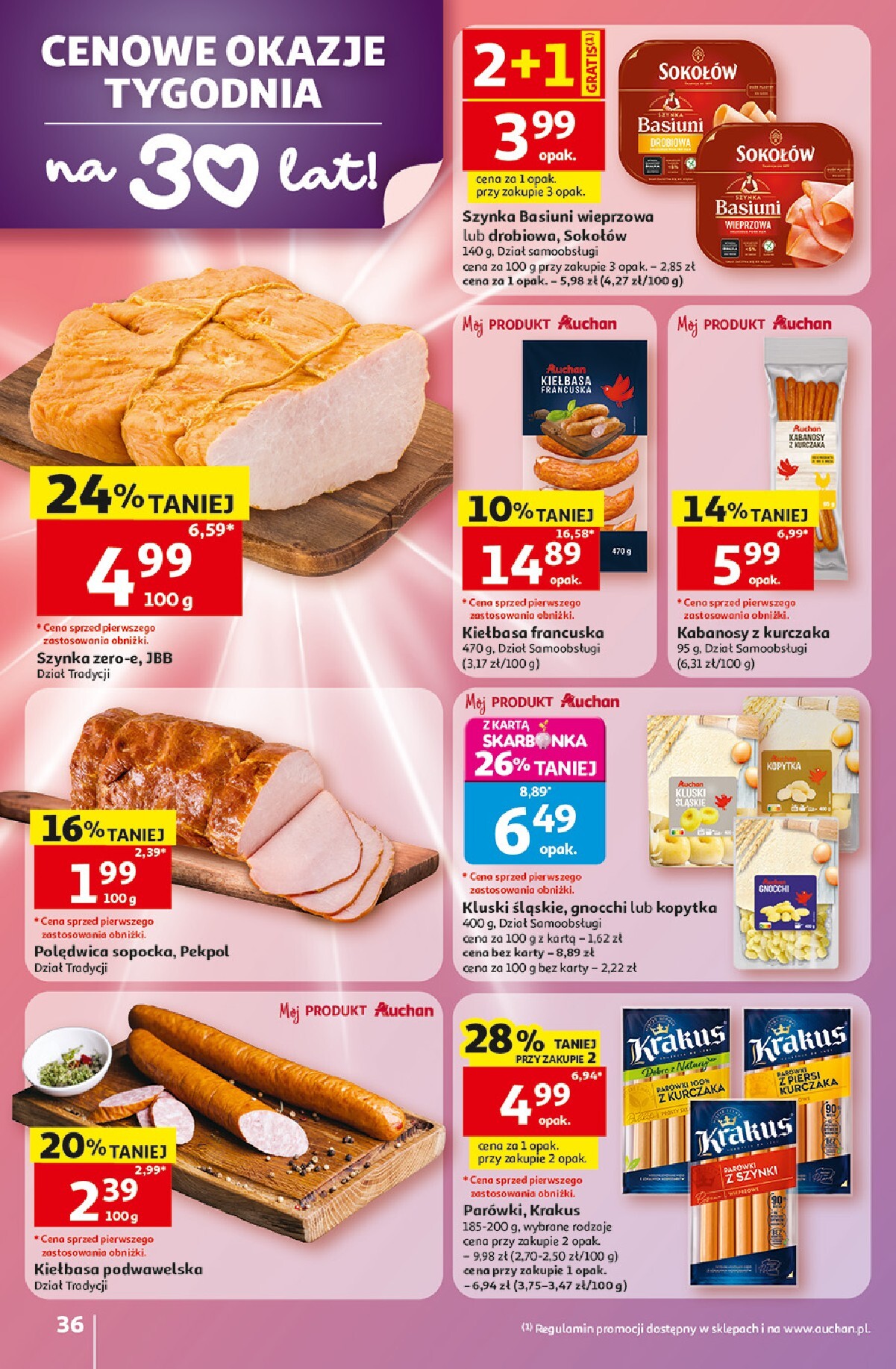 auchan - Nowa gazetka Hipermarket Auchan ważna od 07.05.2026 do 13.05.2026 - page: 36
