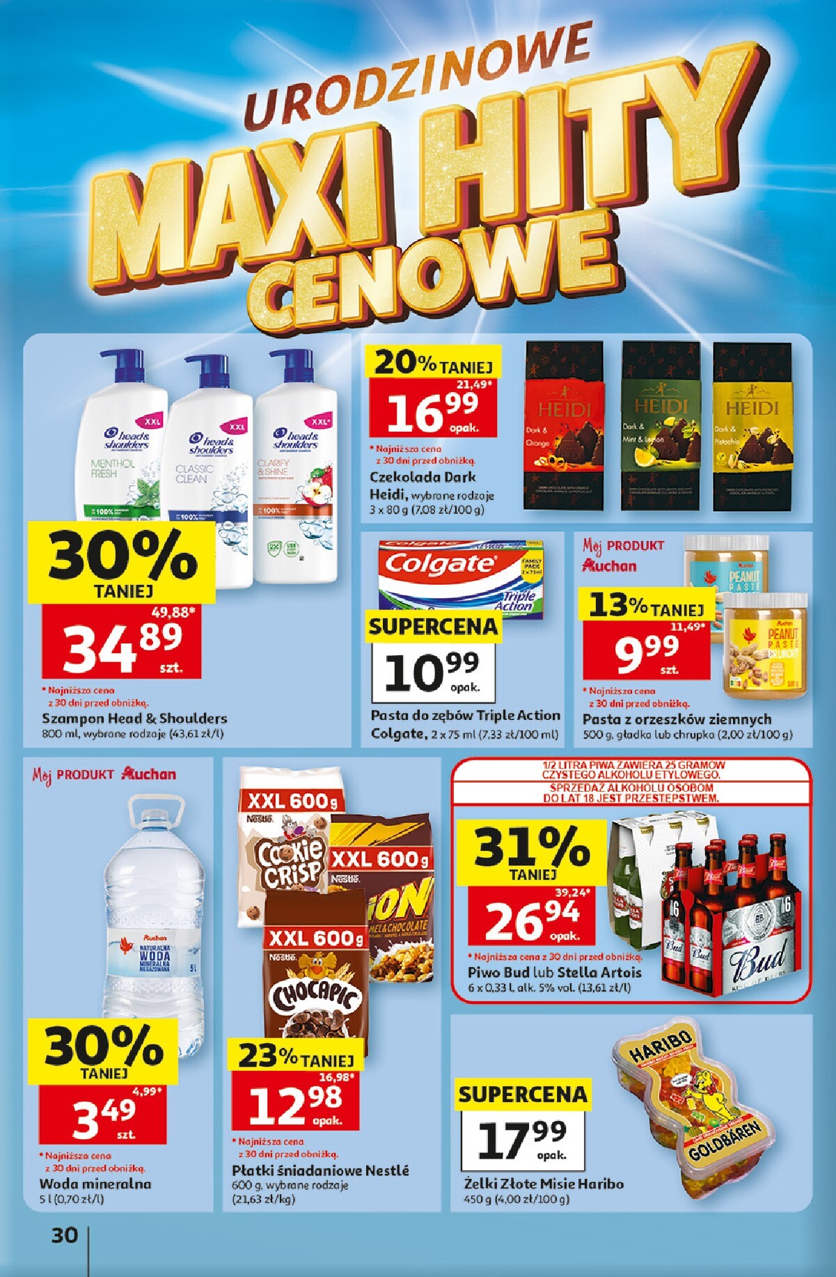 auchan - Nowa gazetka Hipermarket Auchan ważna od 07.05.2026 do 13.05.2026 - page: 30