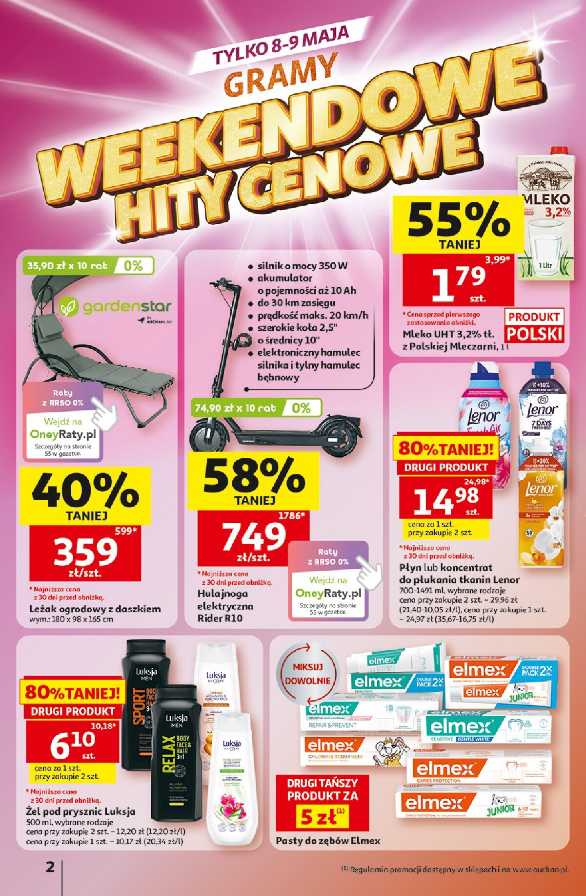 auchan - Nowa gazetka Hipermarket Auchan ważna od 07.05.2026 do 13.05.2026 - page: 2