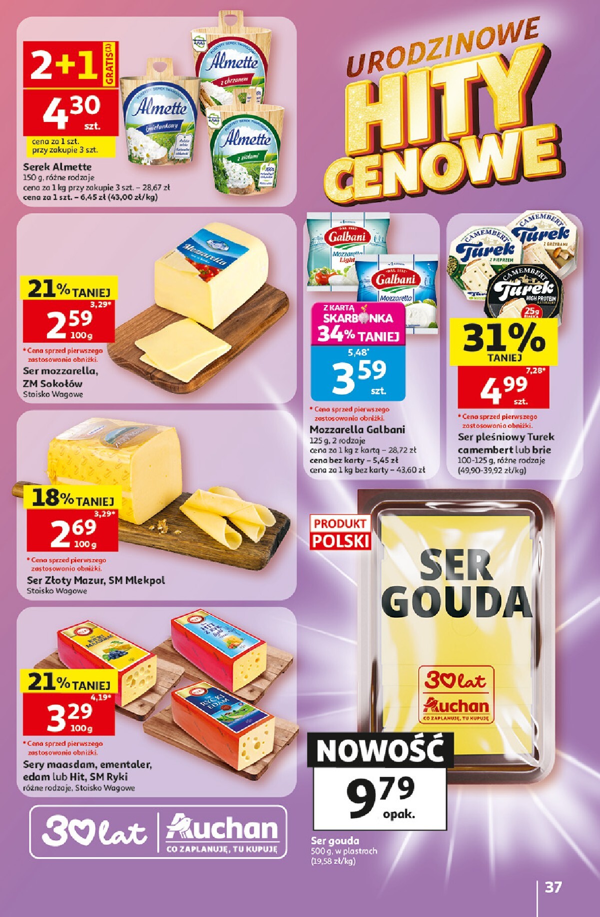 auchan - Nowa gazetka Hipermarket Auchan ważna od 07.05.2026 do 13.05.2026 - page: 37