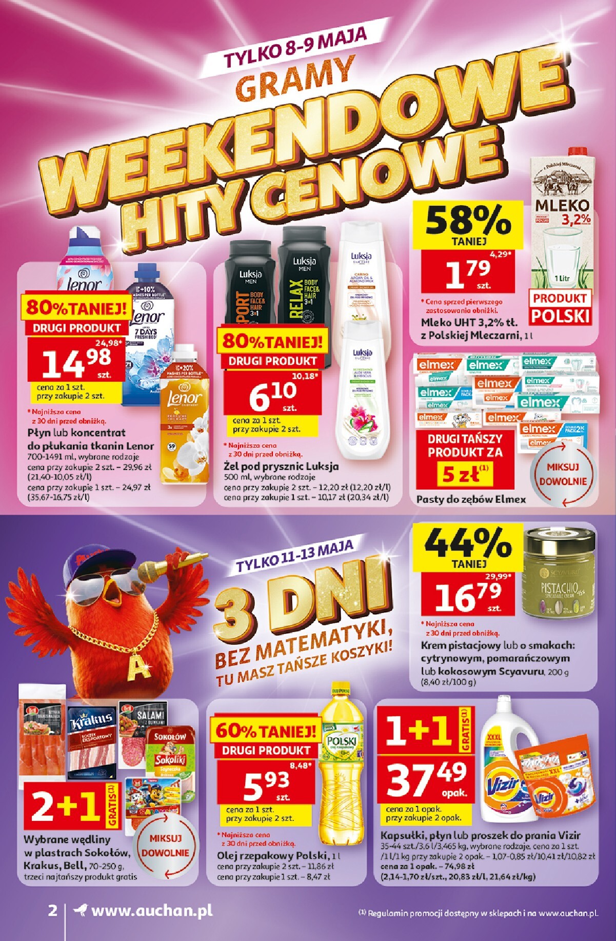 auchan - Nowa gazetka Supermarket Auchan ważna od 07.05.2026 do 13.05.2026 - page: 2