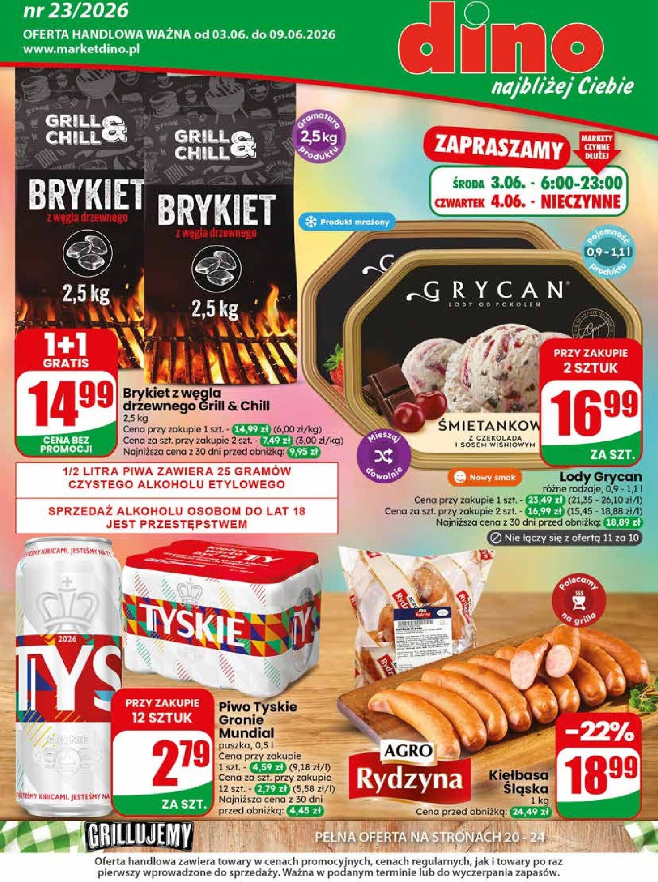 dino - Nowa gazetka Dino ważna od 03.06.2026 do 09.06.2026