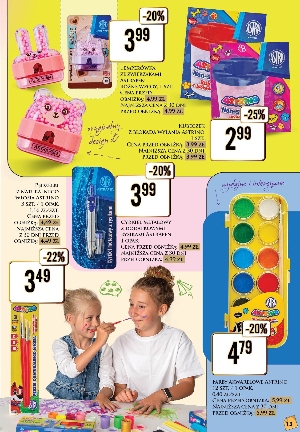 dino - Aktualna gazetka Dino - Katalog - Witaj szkoło 2026 ważna od 20.07.2026 do 01.08.2026 - page: 13